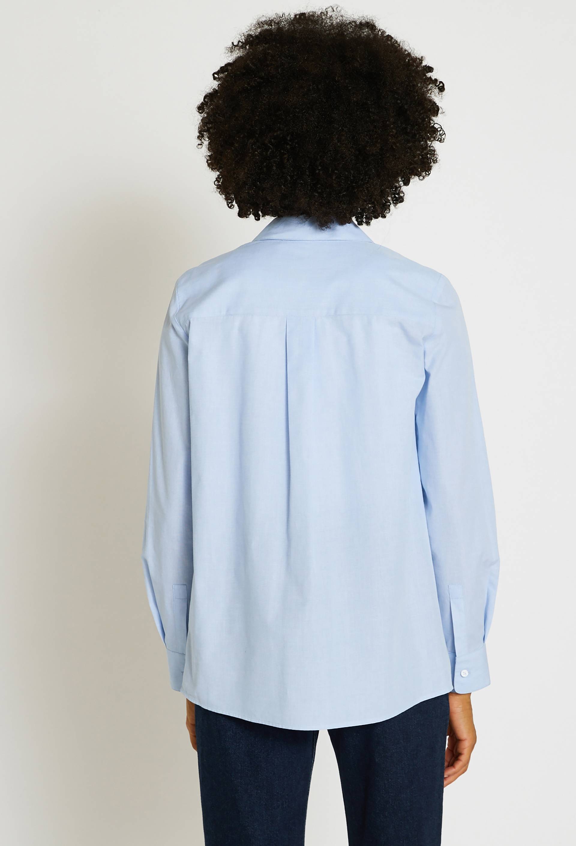 Chemise basique, Coton BIO, Bleu clair, large image number 1.0