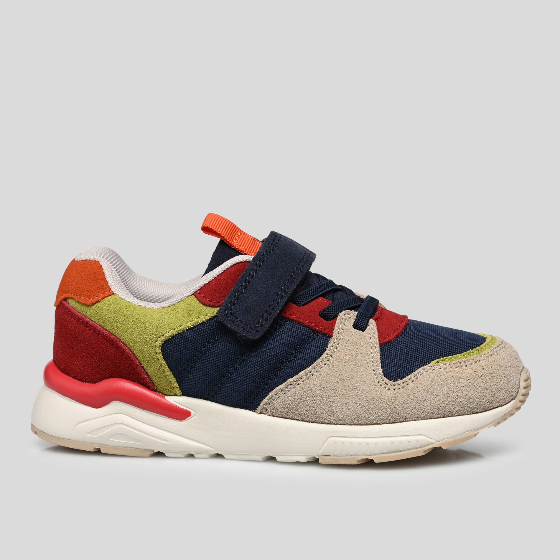 Baskets multicolores, Vert, large image number 0