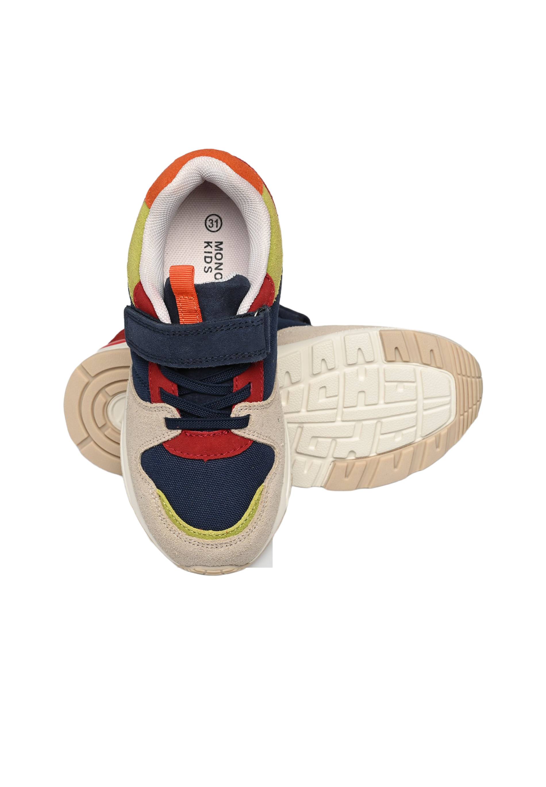 Baskets multicolores, Vert, large image number 5.0