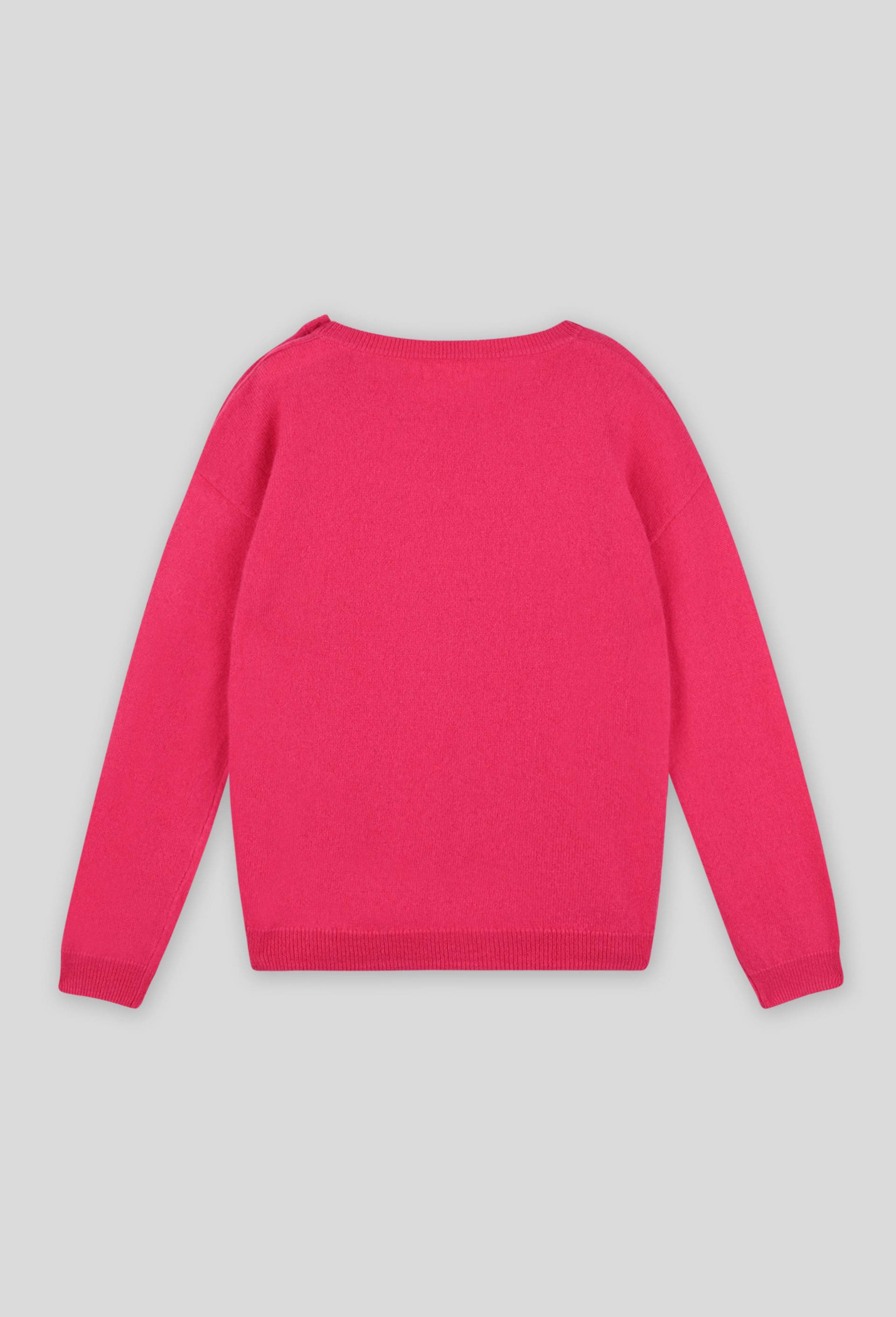 Pull en cachemire uni, certifié OEKO-TEX, Rose, large image number 1