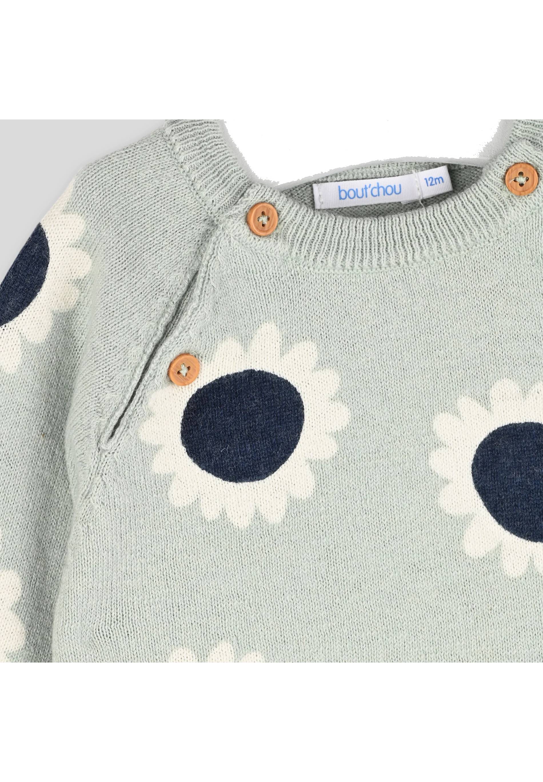 Pull jacquard, Vert clair, large image number 5