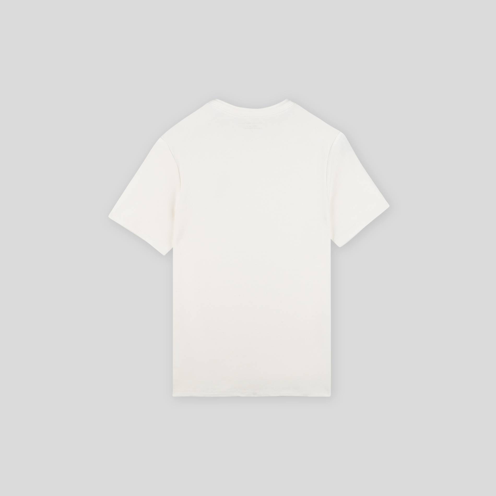 T-shirt brodé en coton bio, Ecru, large image number 1.0