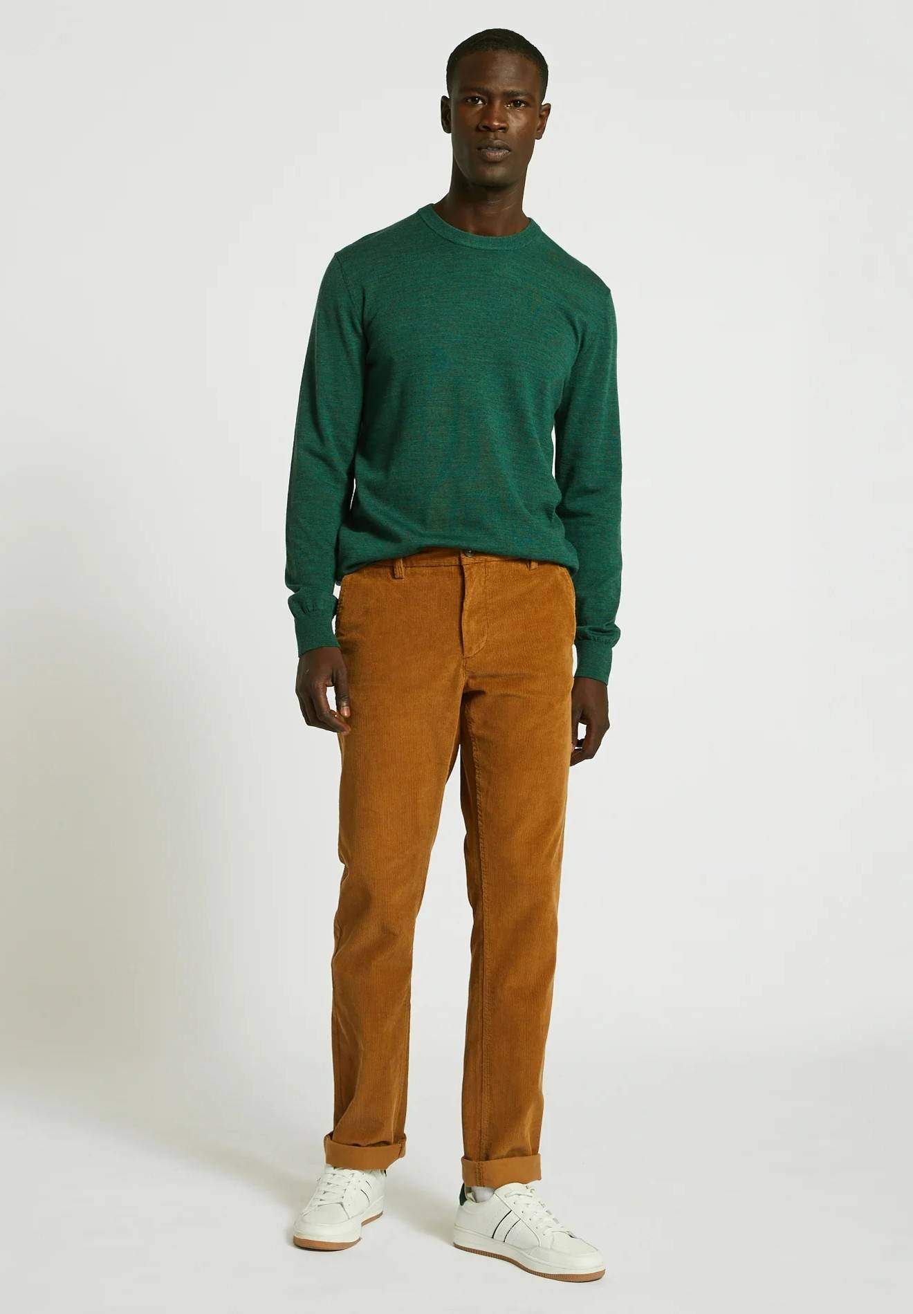 Pantalon velours en coton BIO GOTS, Brun clair, large image number 4