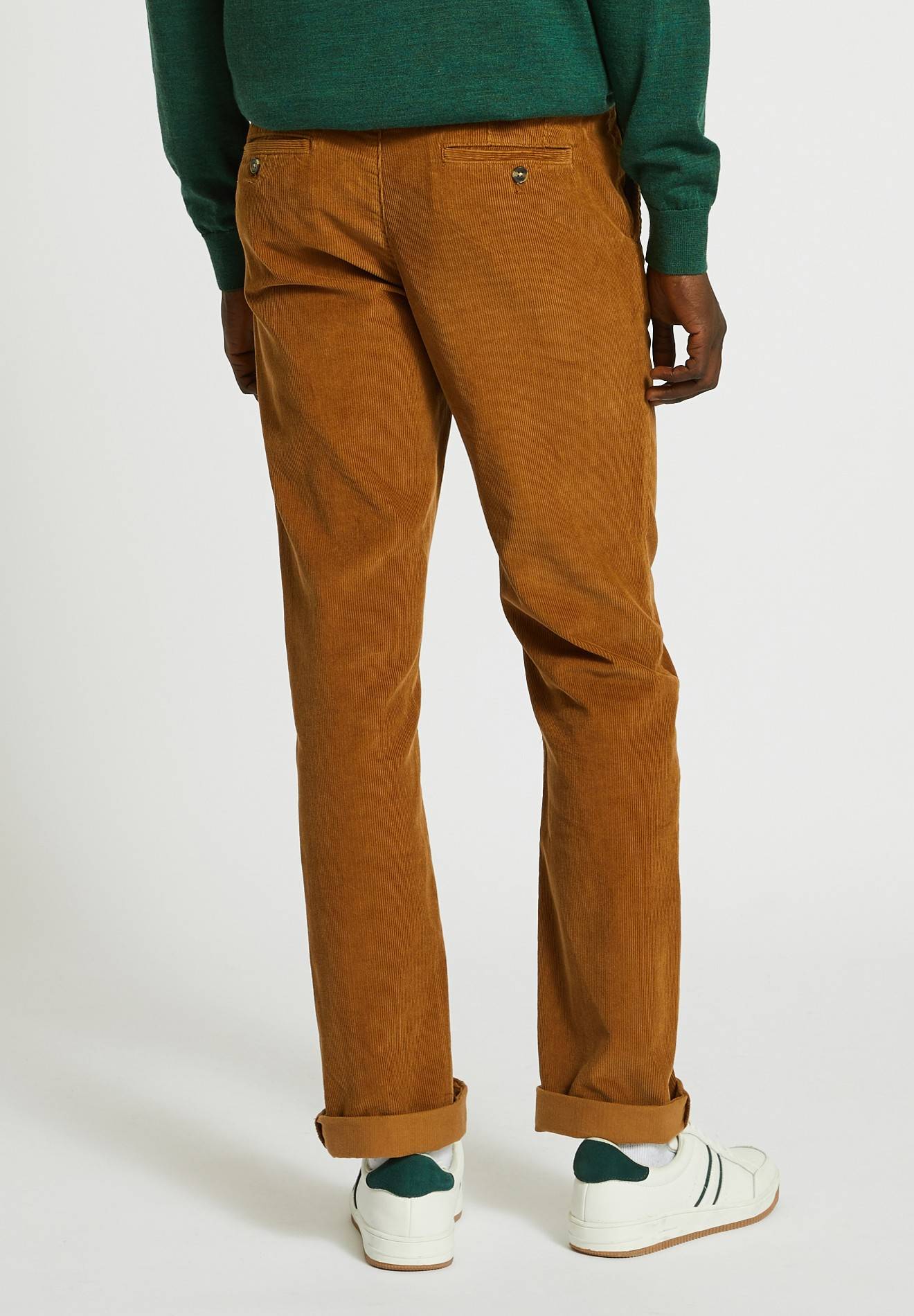 Pantalon velours en coton BIO GOTS, Brun clair, large image number 5