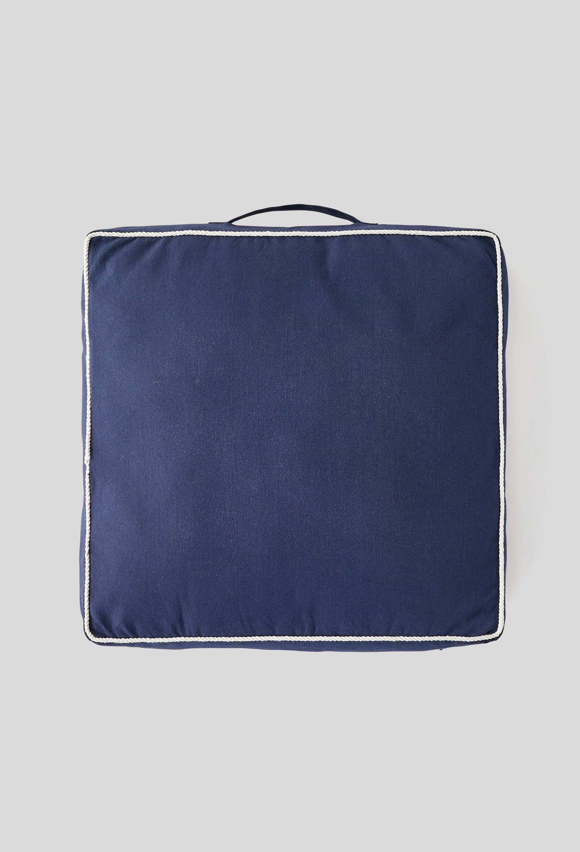 Coussin de sol, Bleu foncé, large image number 0.0