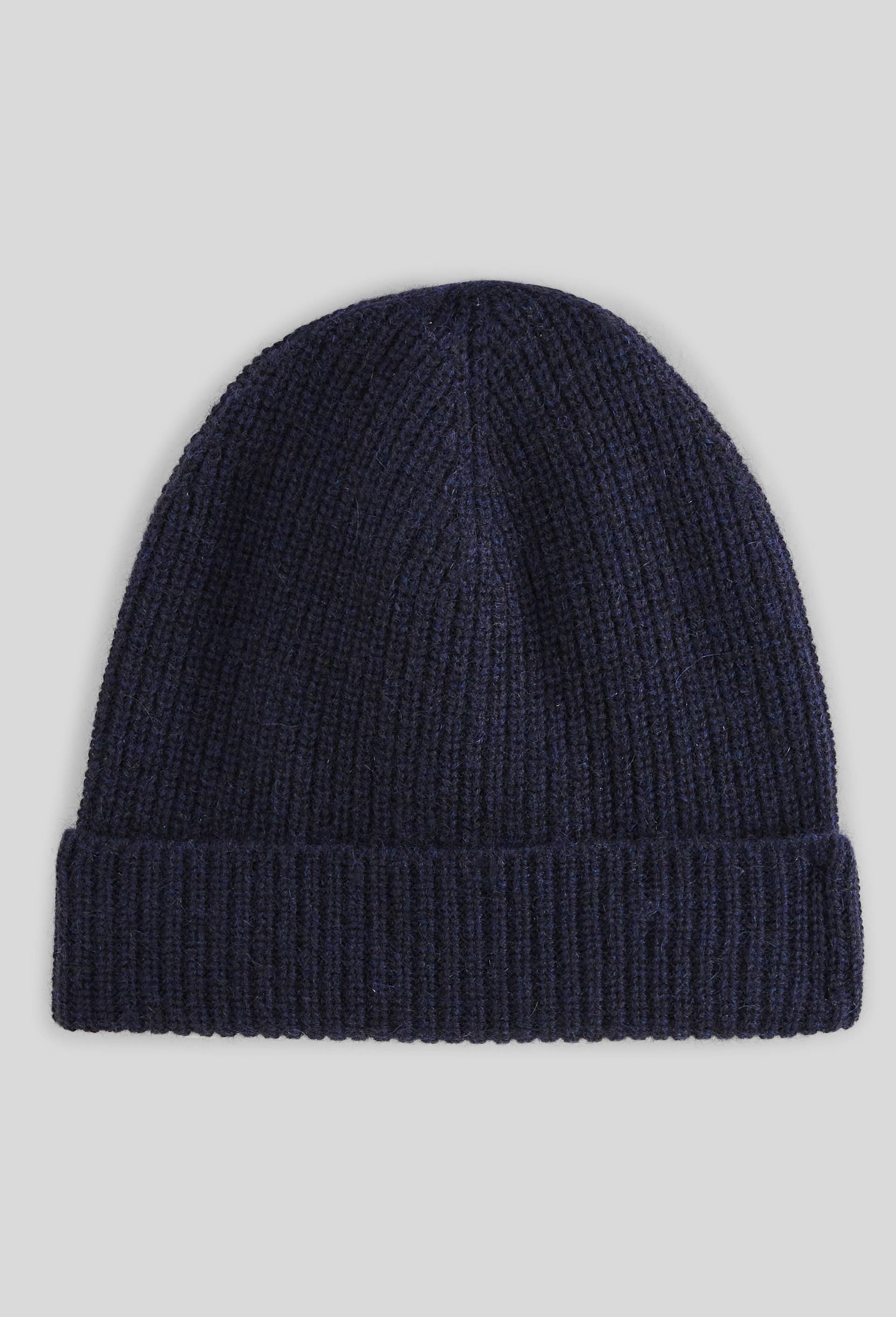 Bonnet 100% cachemire, Bleu fonc&eacute;, large image number 0