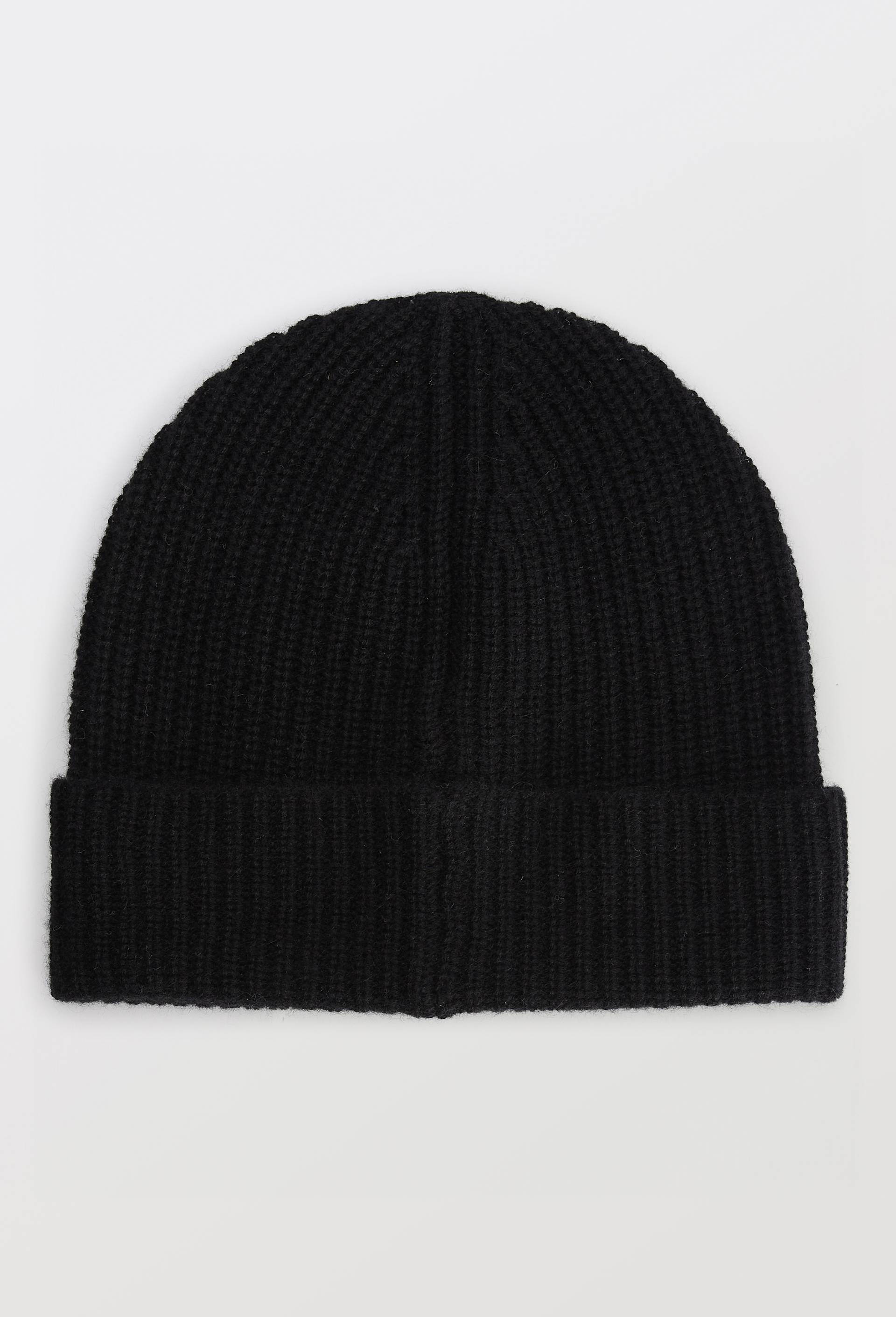 Bonnet 100% cachemire, Noir, swatch image
