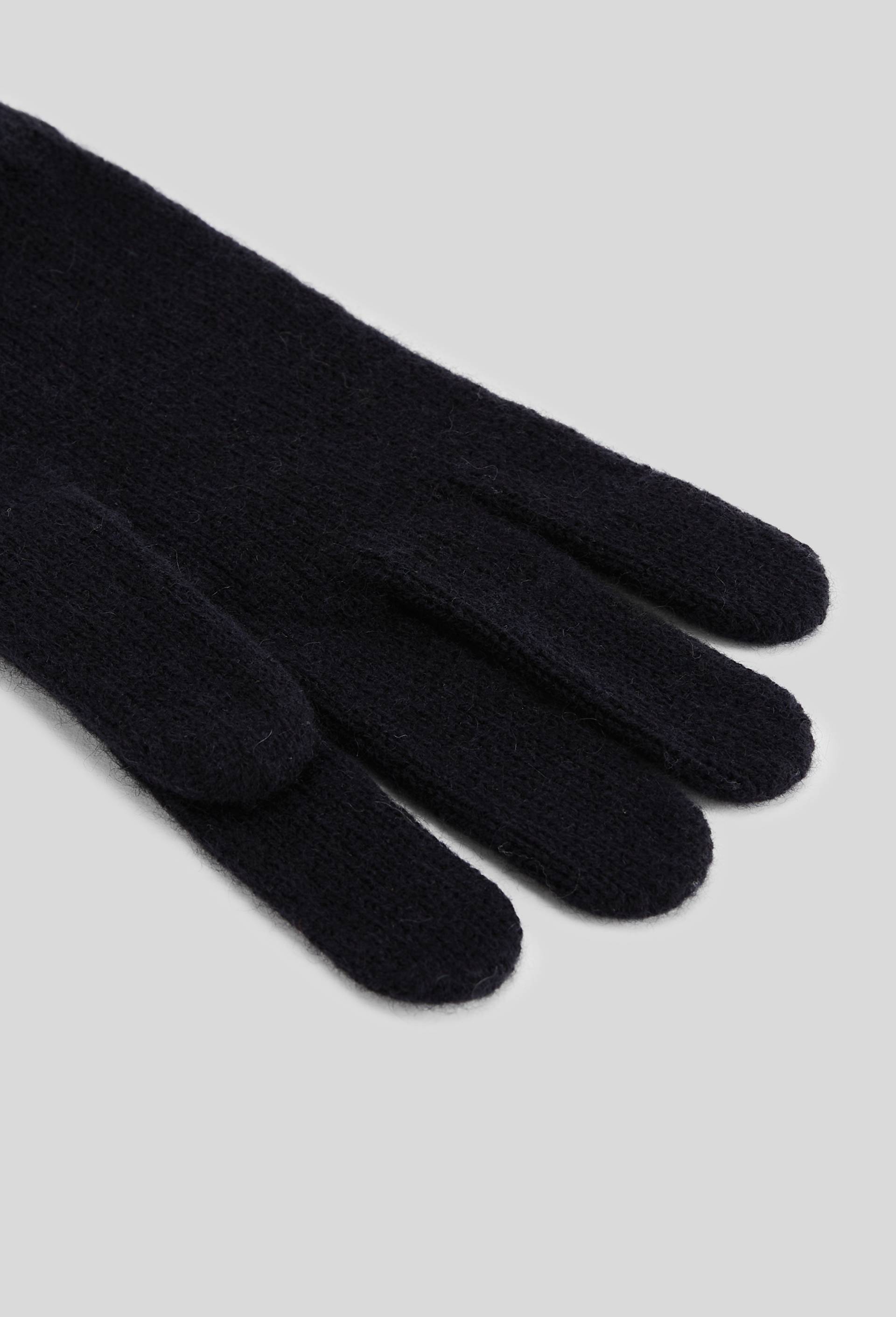 Gants en cachemire, Noir, large image number 1