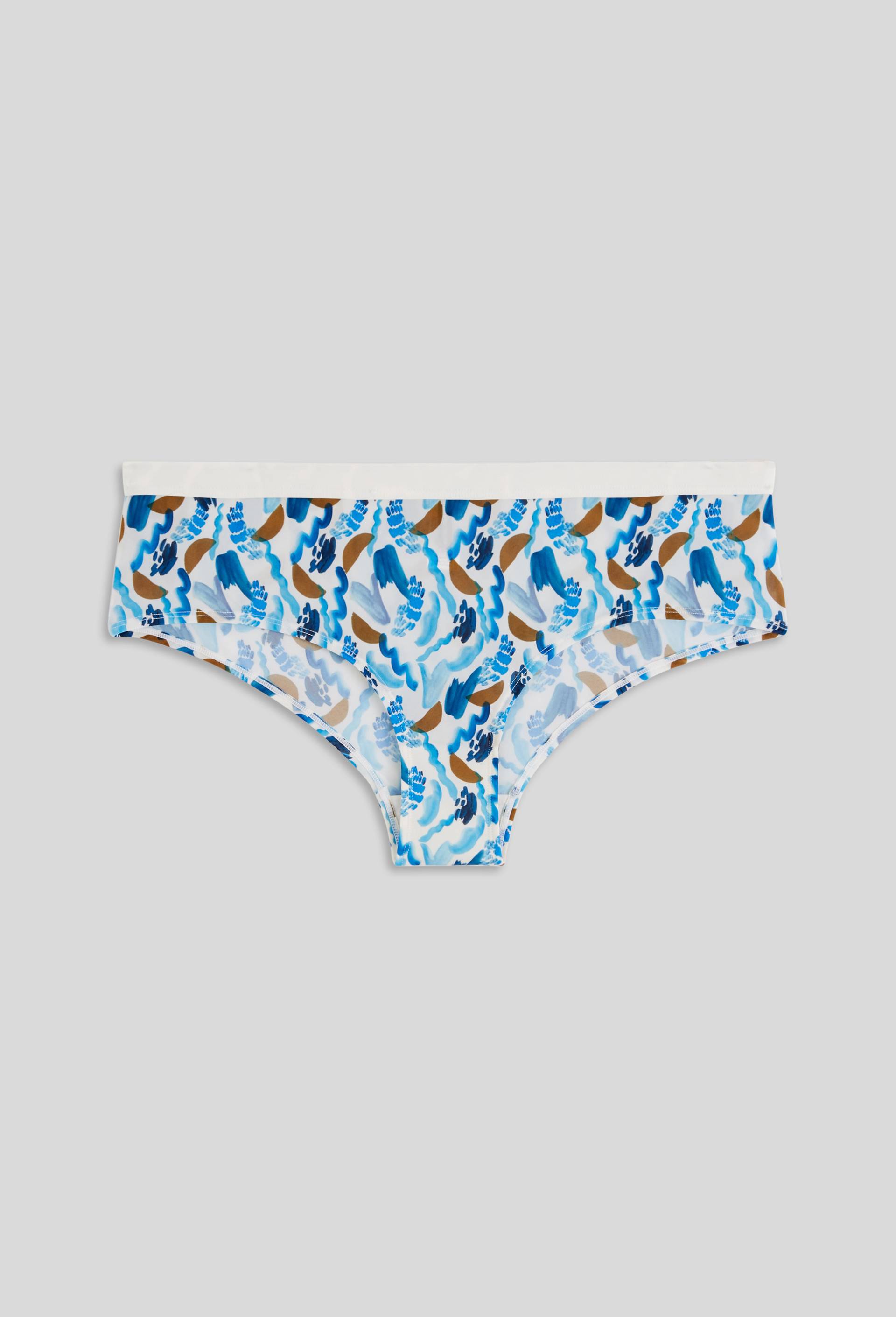 Short en microfibre imprimé, Ecru, large image number 2