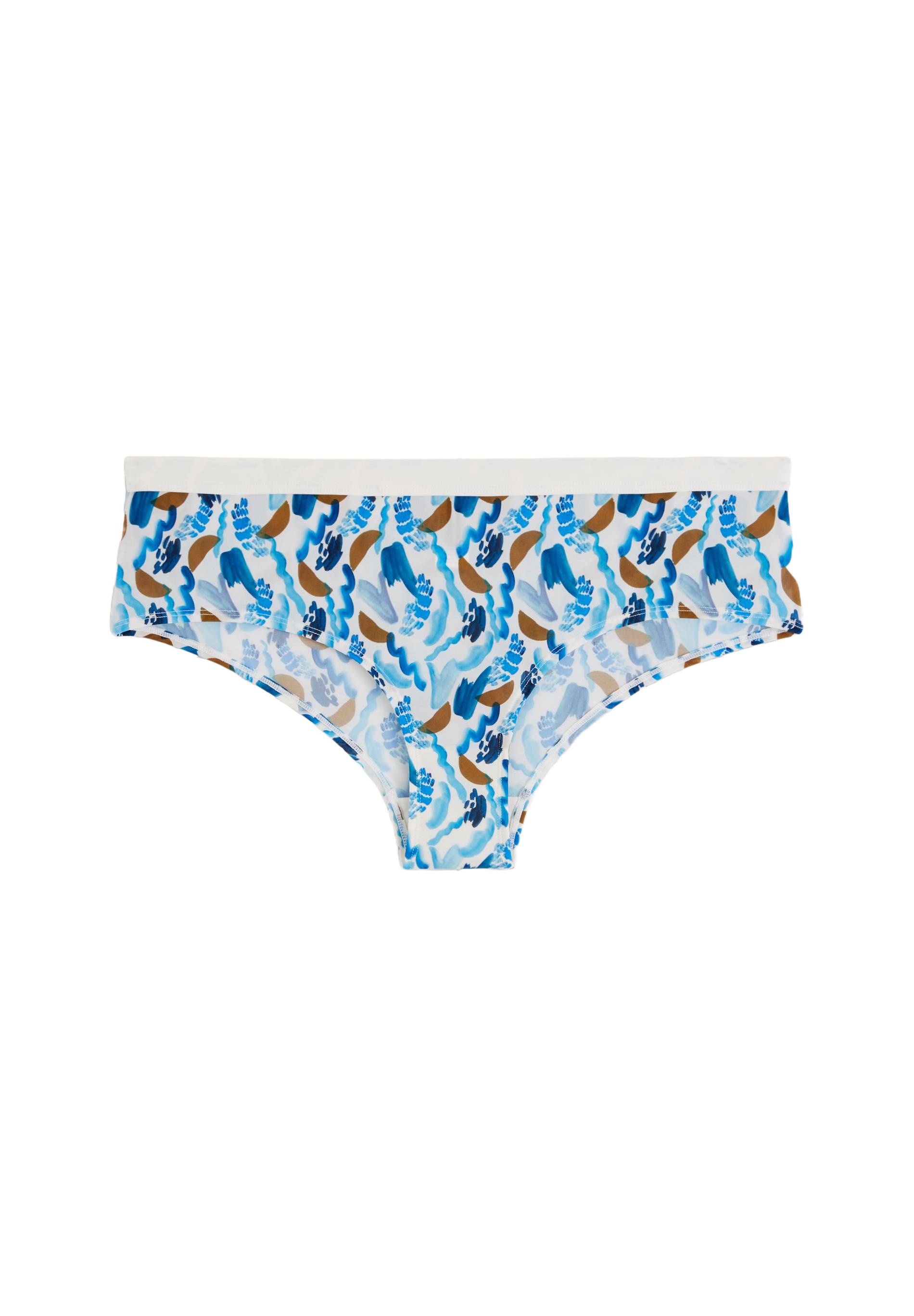 Short en microfibre imprimé, Ecru, large image number 5