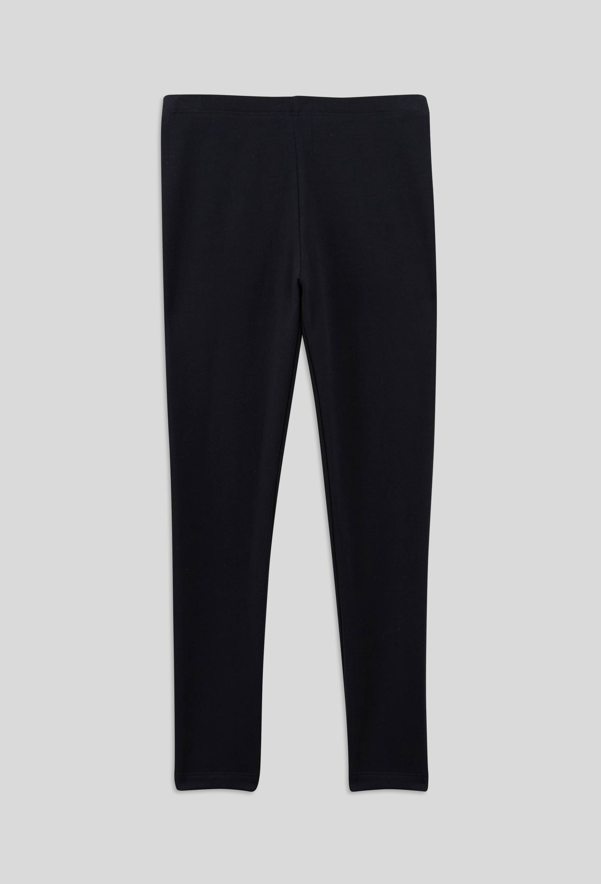 Legging chaud contenant du coton BIO GOTS, Bleu fonc&eacute;, large image number 1