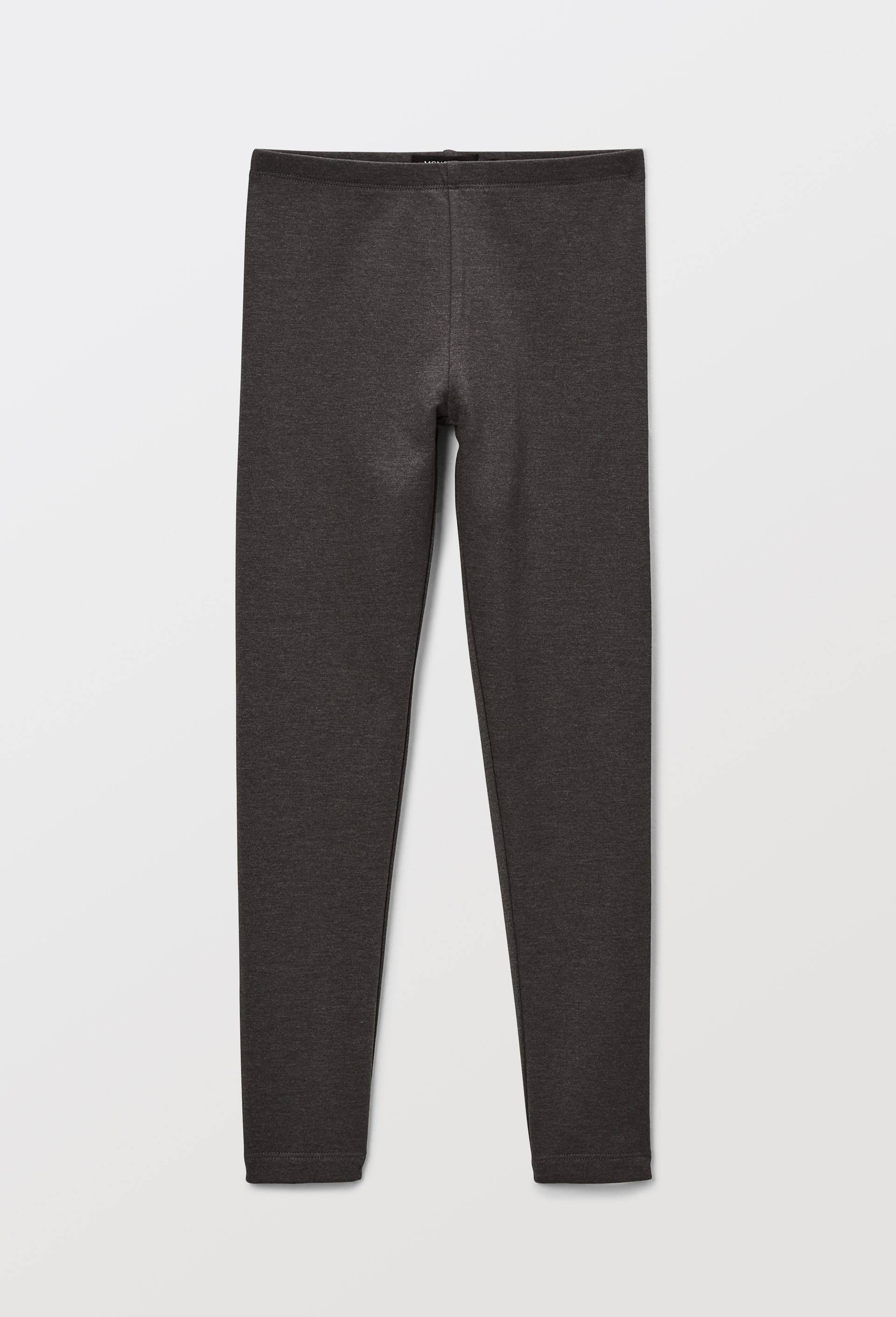Legging chaud contenant du coton BIO GOTS, Gris foncé, large image number 0.0