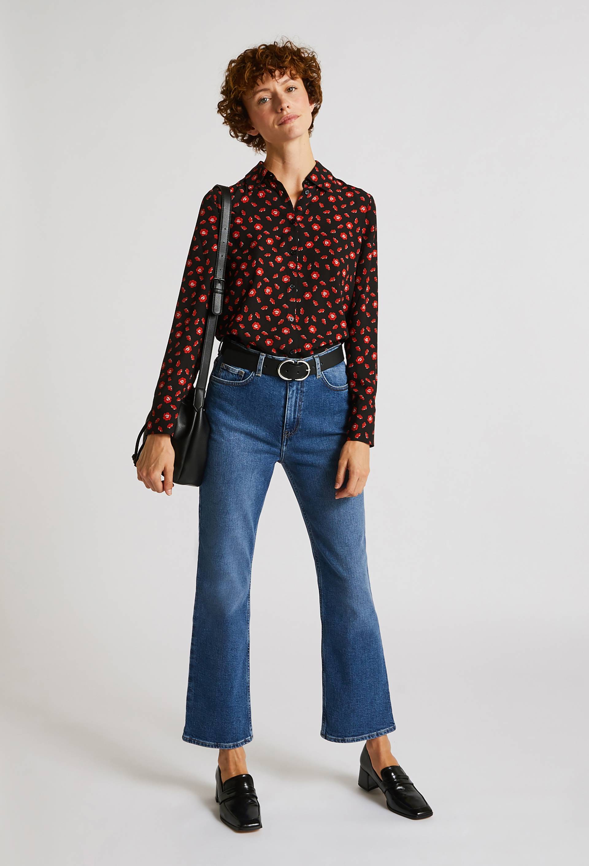 Jean flare, Bleu, large image number 0