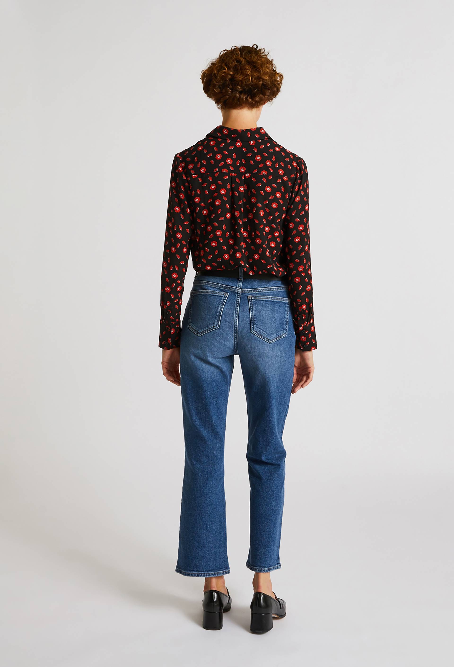 Jean flare, Bleu, large image number 1.0