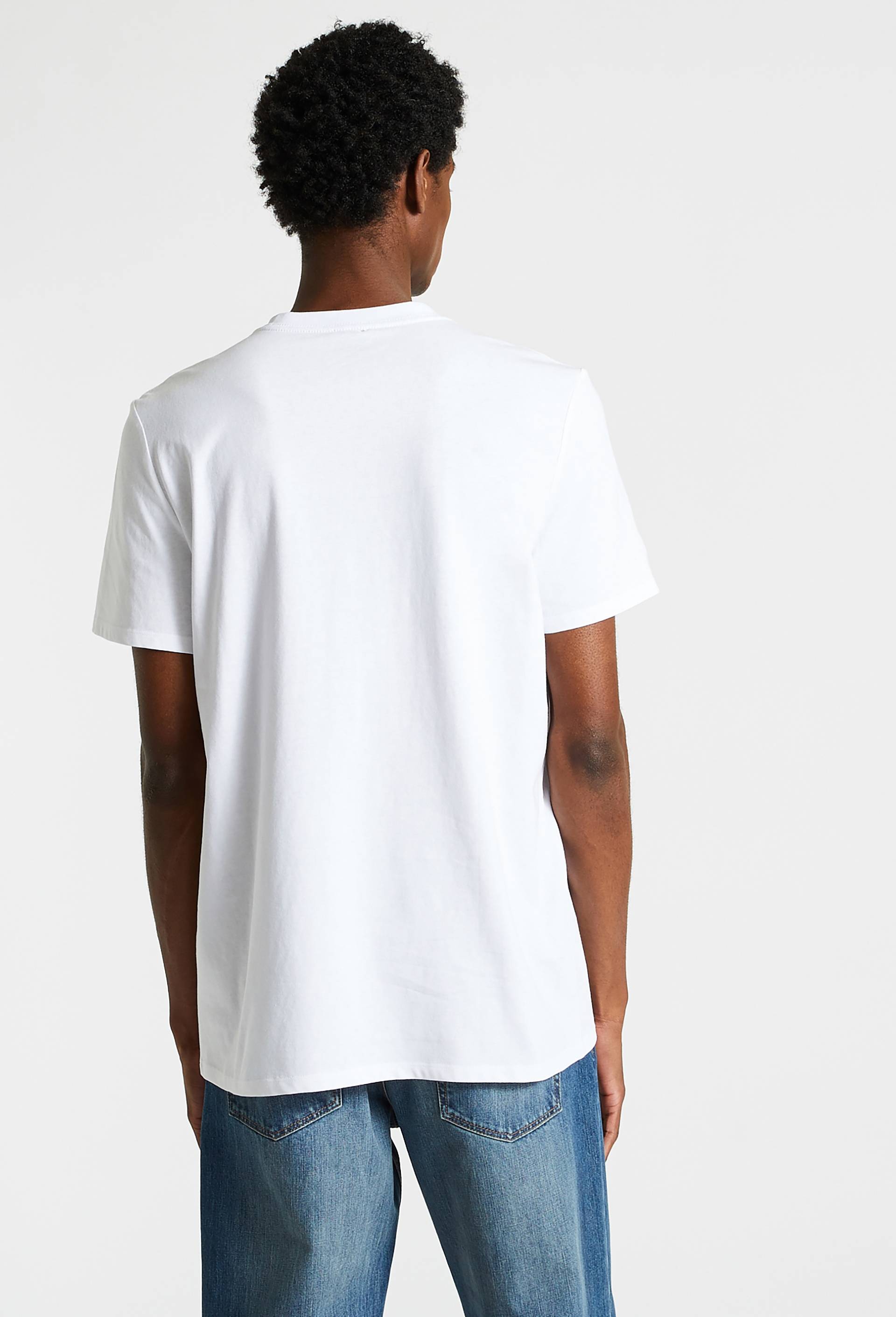 T-shirt manches courtes fêtes des pères, Blanc, large image number 1.0