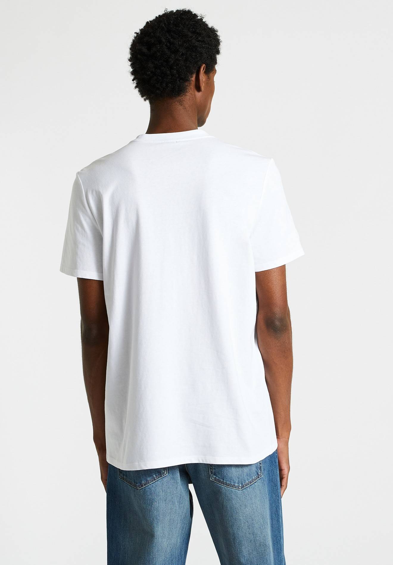 T-shirt manches courtes fêtes des pères, Blanc, large image number 4
