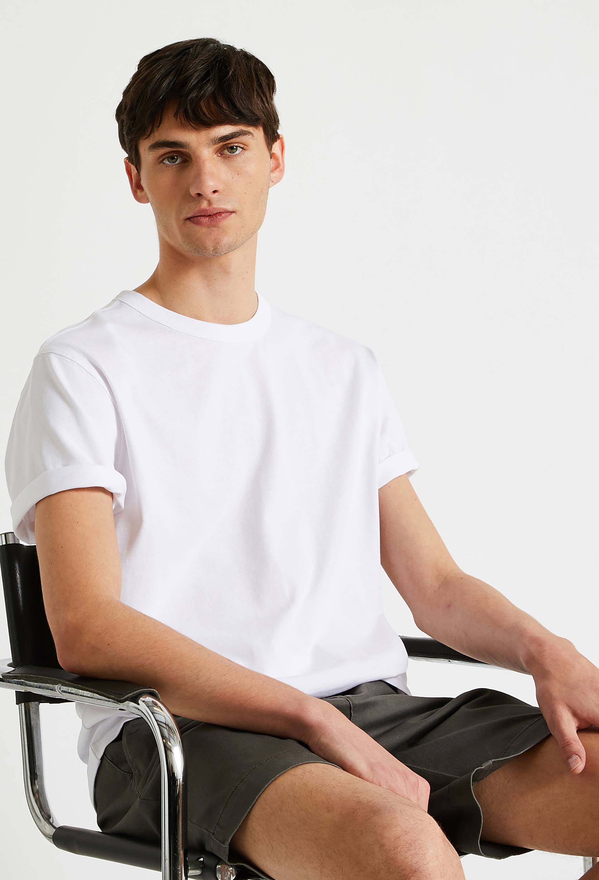 T-shirt manches courtes, Blanc, large image number 0