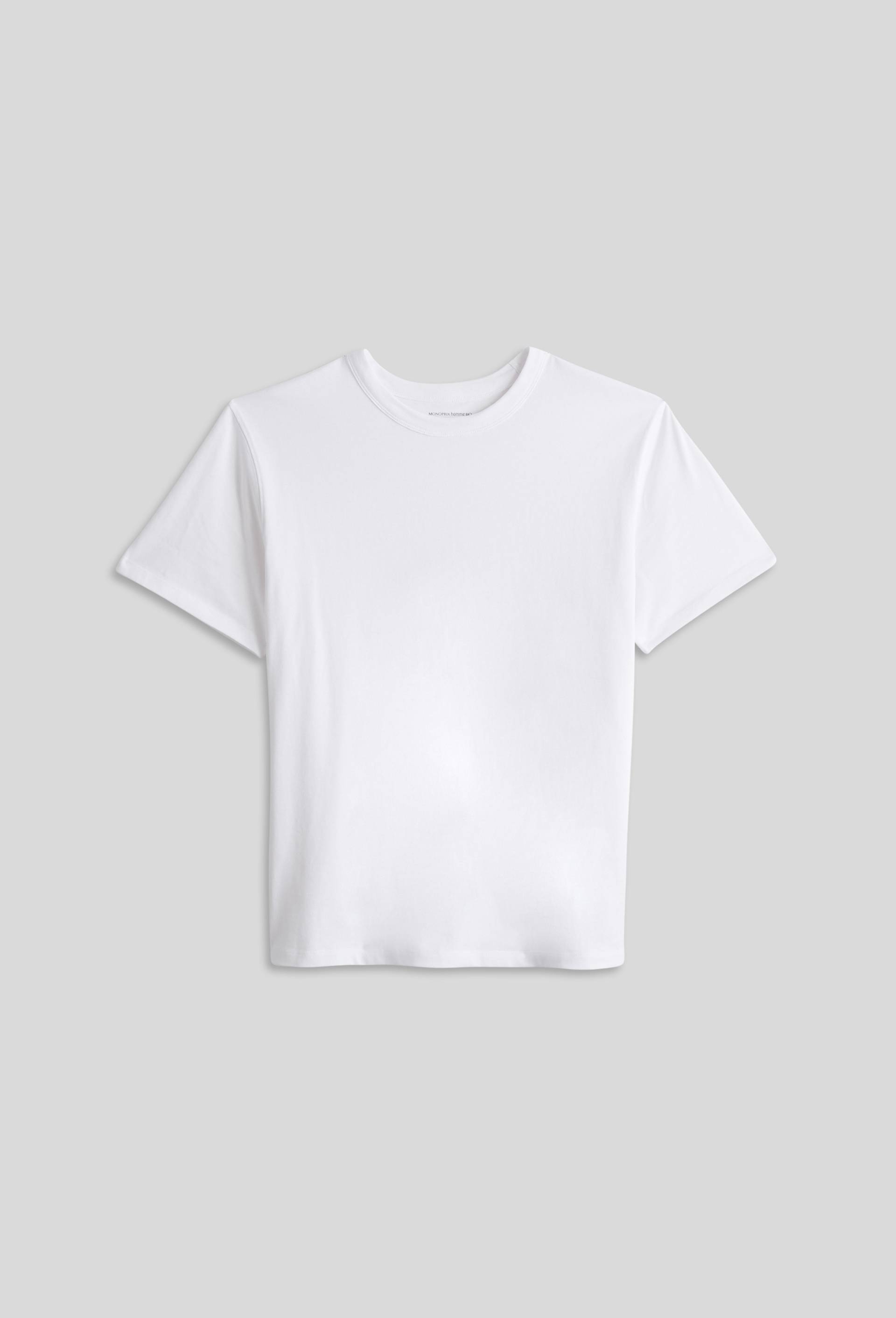 T-shirt manches courtes, Blanc, large image number 2