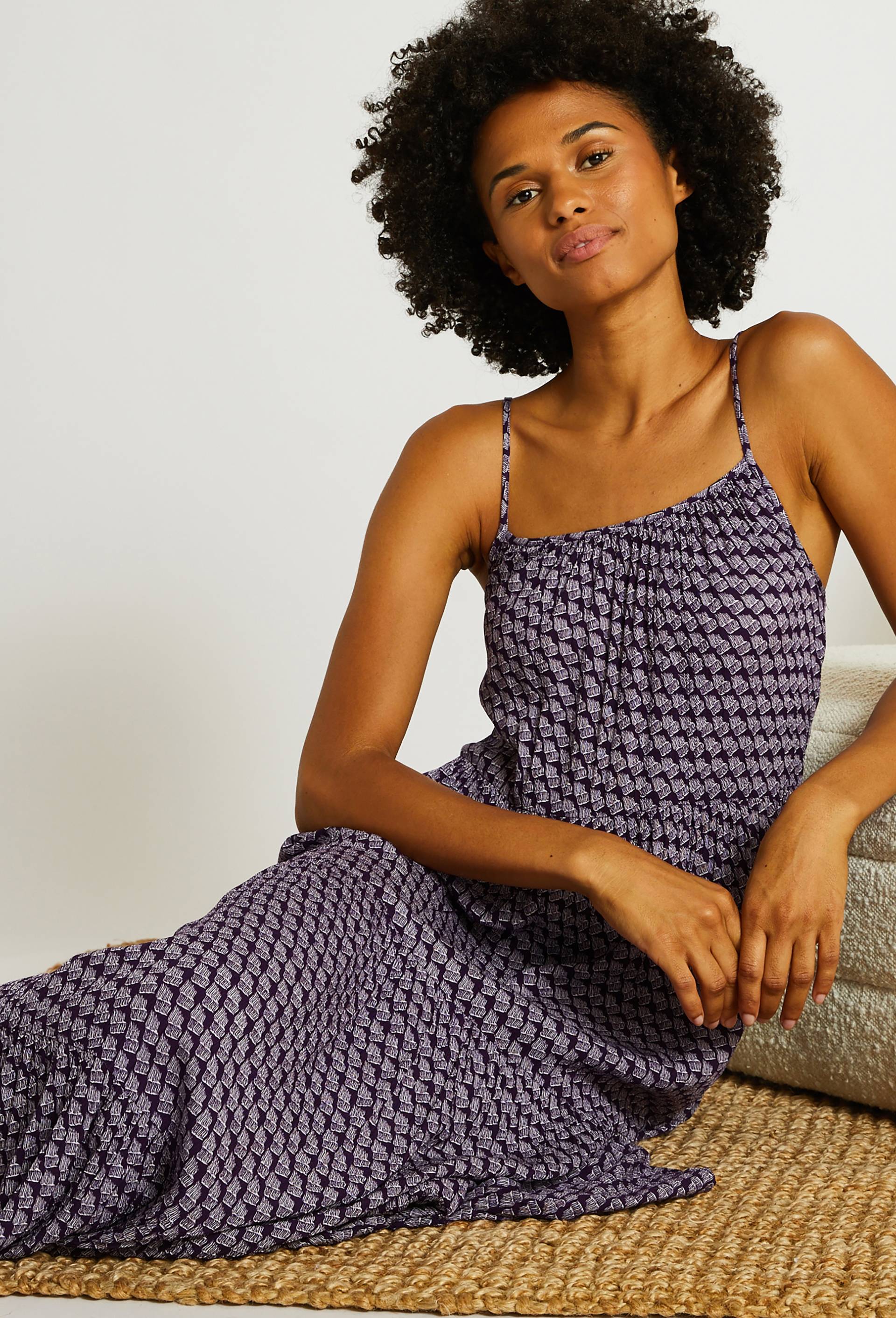 Chemise de nuit, Violet foncé, large image number 0