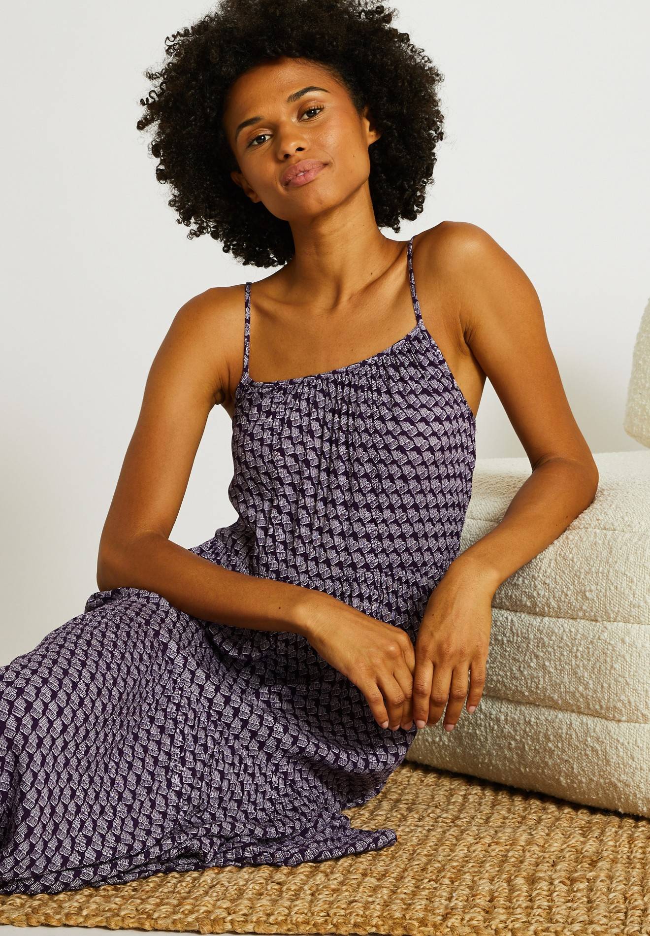 Chemise de nuit, Violet foncé, large image number 3.0