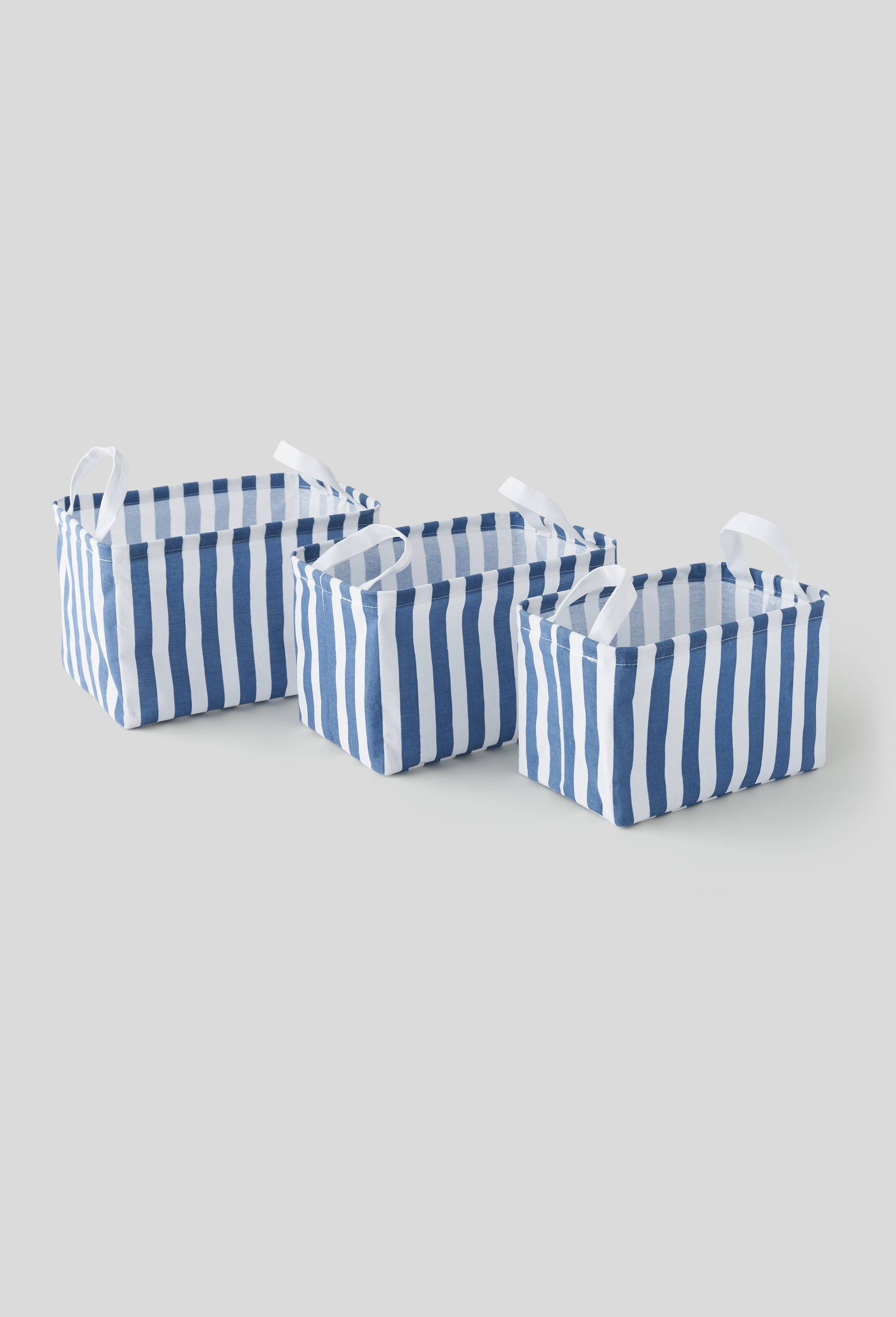 Panier rectangulaire, moyen modèle, BLEU, large image number 1