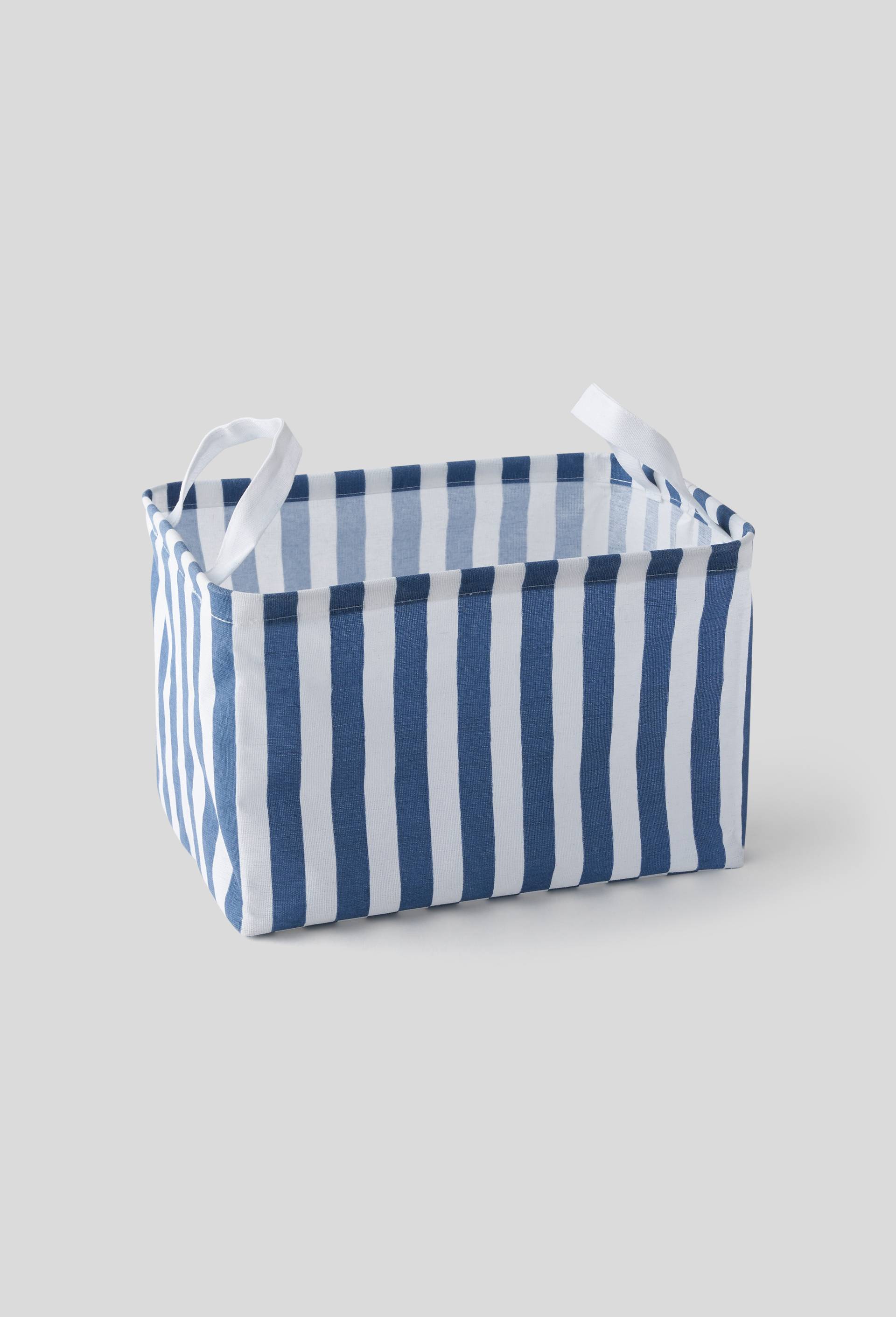 Panier rectangulaire, grand modèle, BLEU, large image number 0