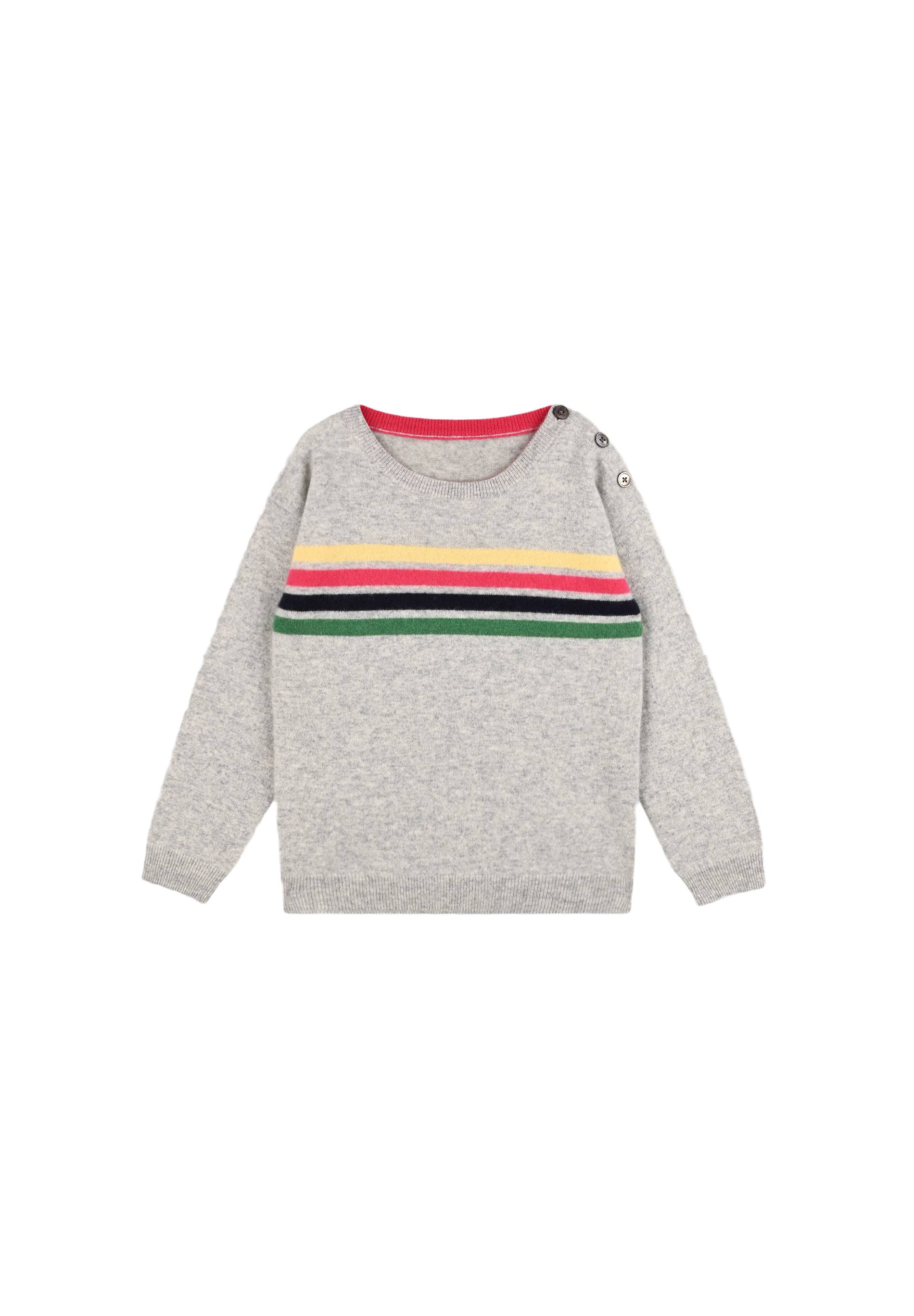 Pull en cachemire, Gris, large image number 3.0