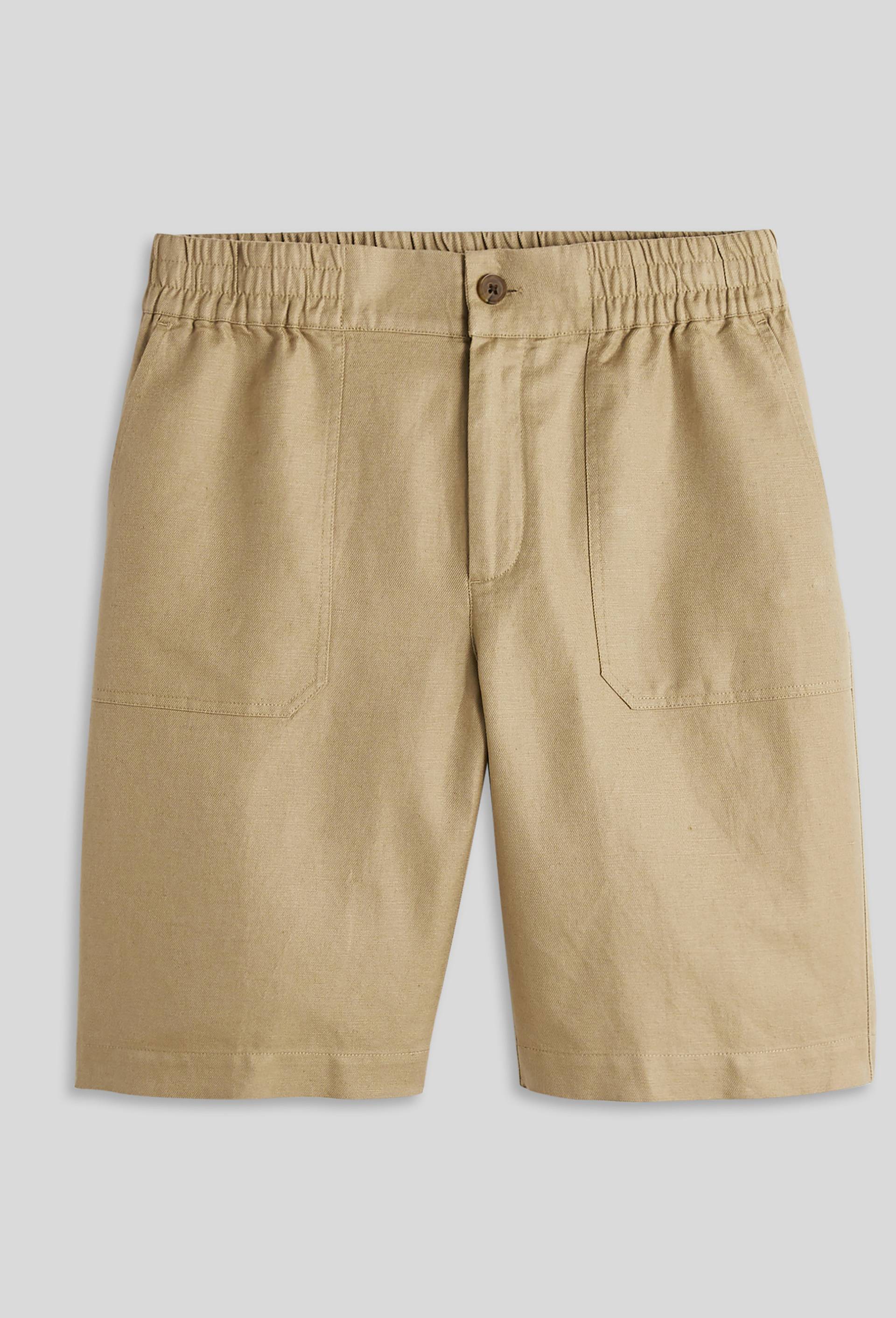 Bermuda taille élastique, Beige, large image number 2