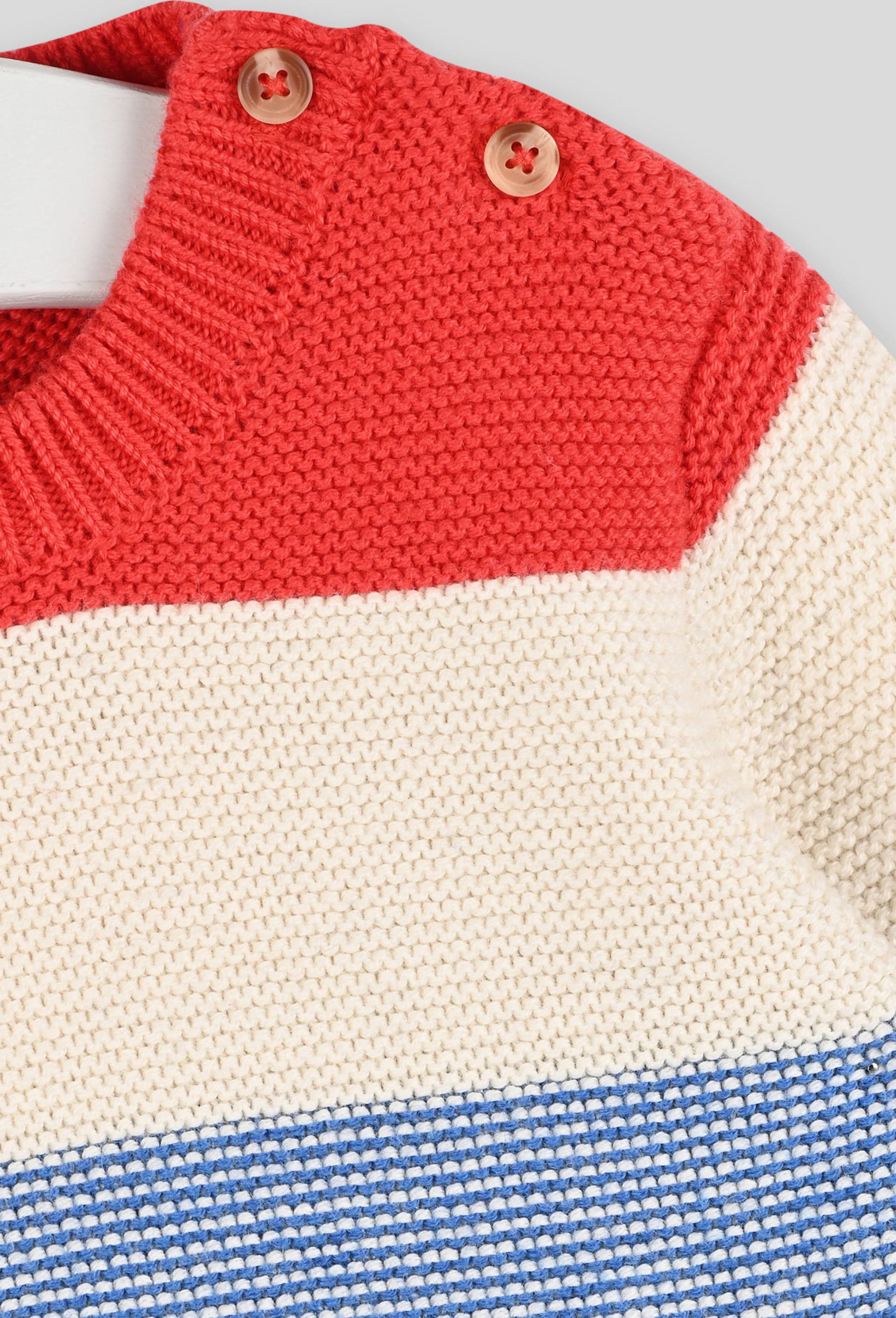 Pull certifié Oekotex, Bleu foncé, large image number 2