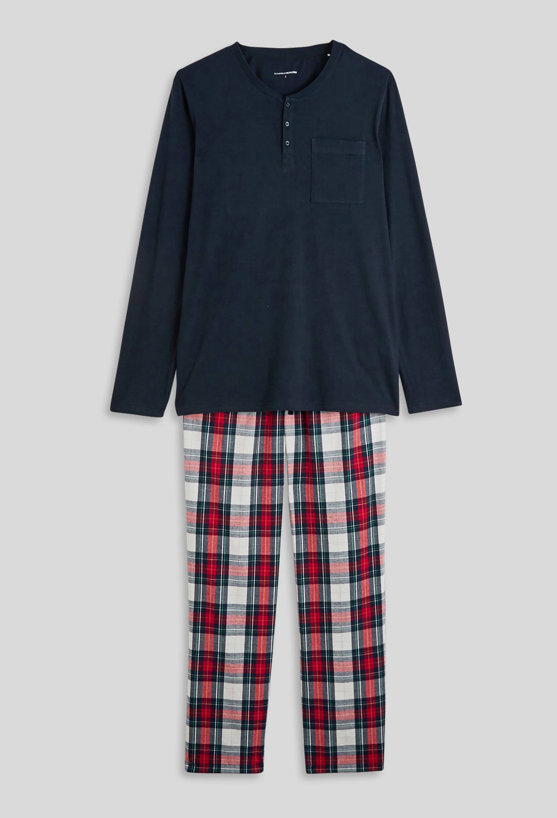 Pyjama en coton, Rouge, large image number 2.0