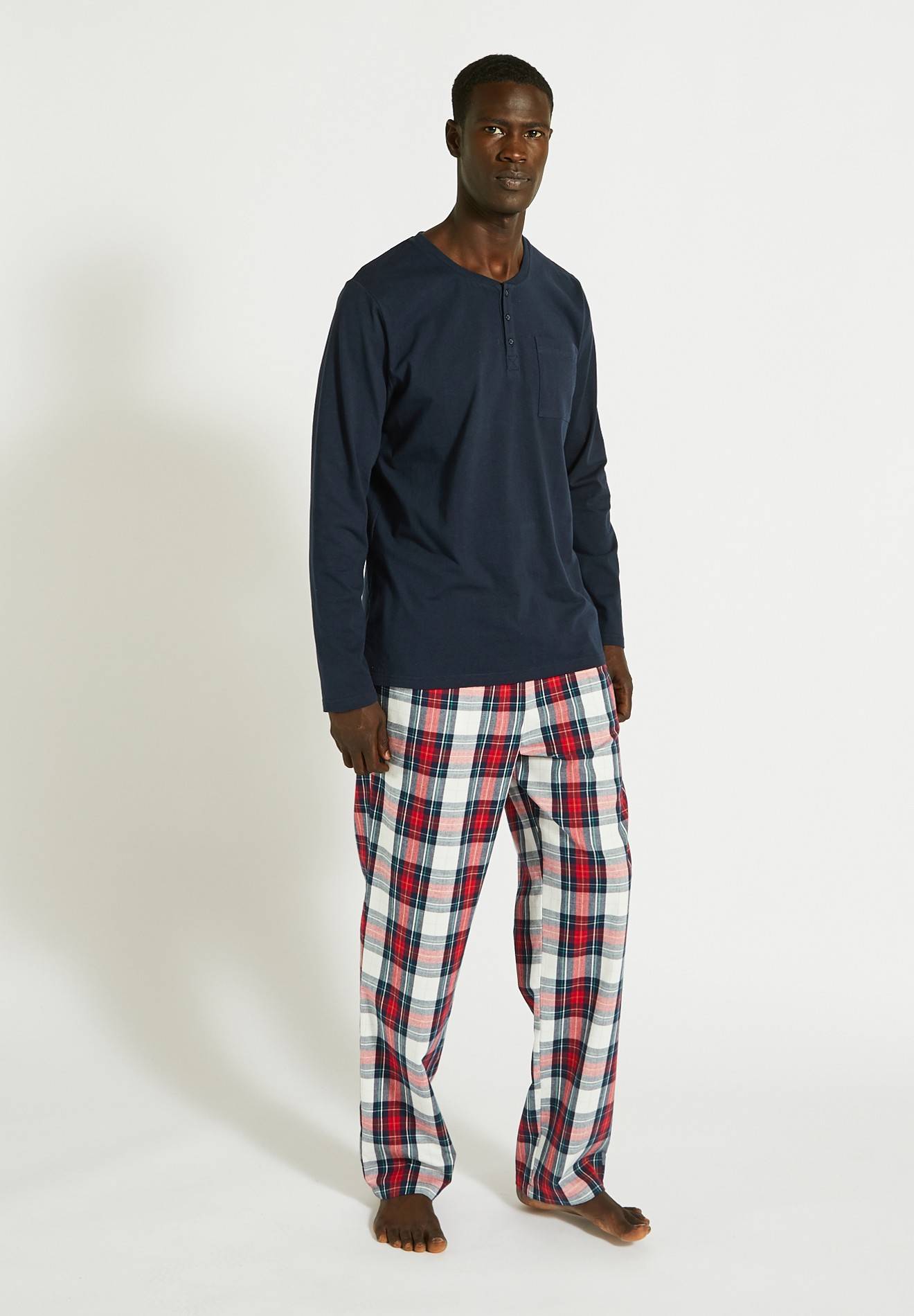 Pyjama en coton, Rouge, large image number 3