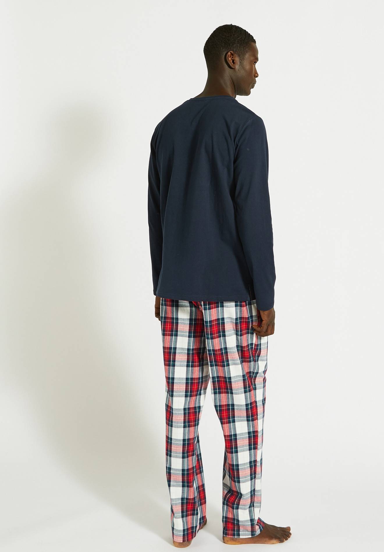 Pyjama en coton, Rouge, large image number 4.0