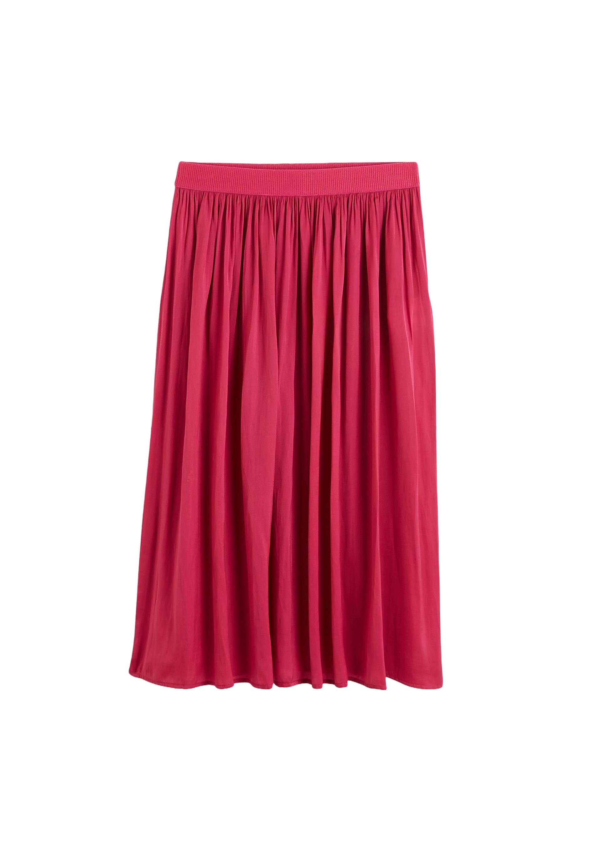Jupe midi plissée, Rose foncé, large image number 5