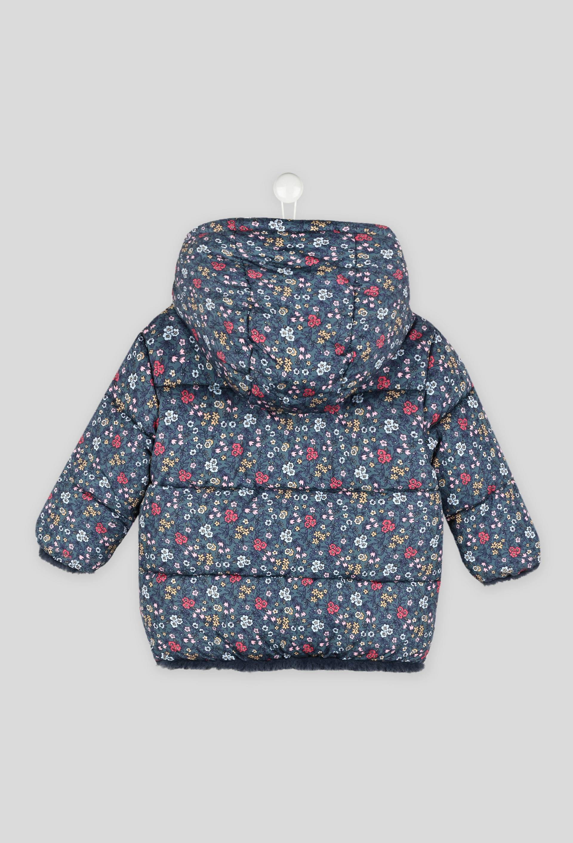 Blouson r{versible avec de la fausse fourrure, BLEU, large image number 1.0