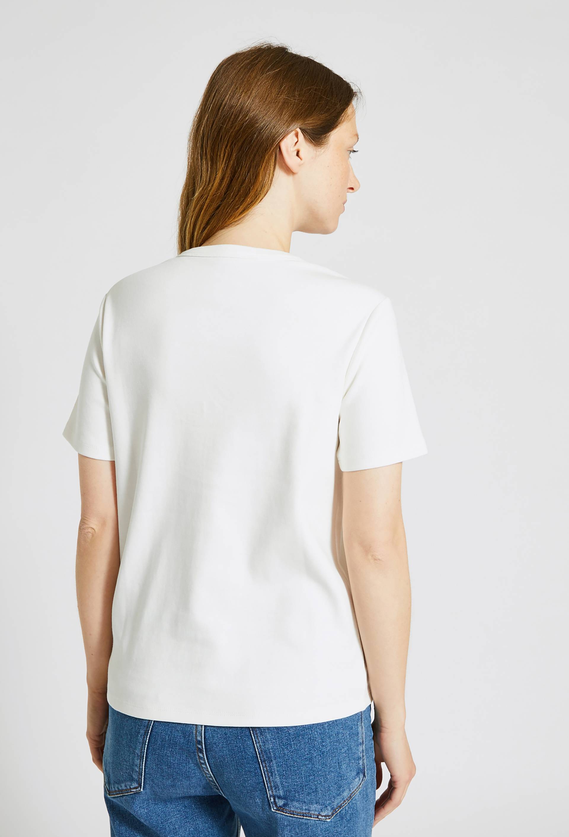 T-shirt avec message en coton bio, Beige clair, large image number 1.0