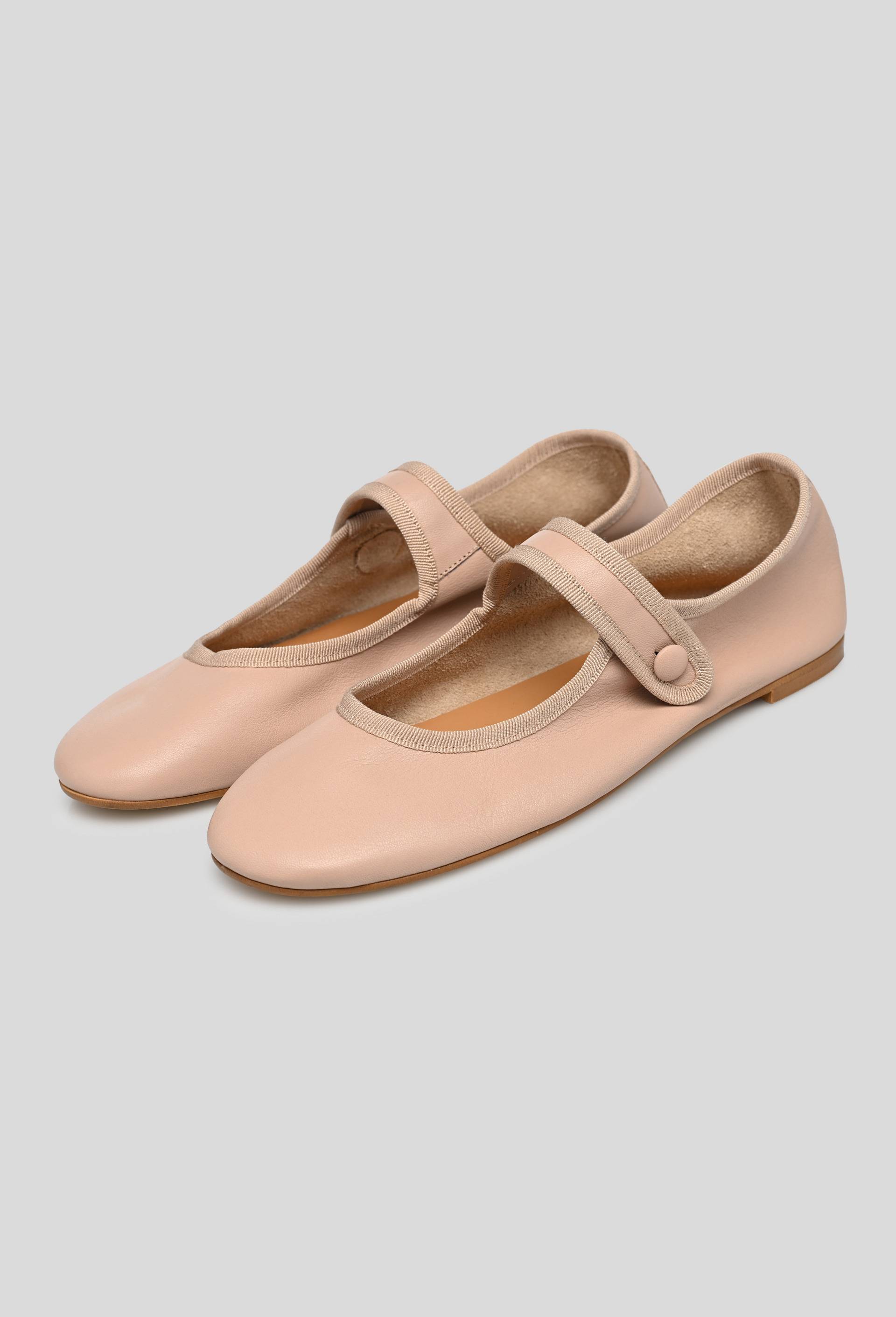 Babies en cuir, Brun clair, large image number 1.0