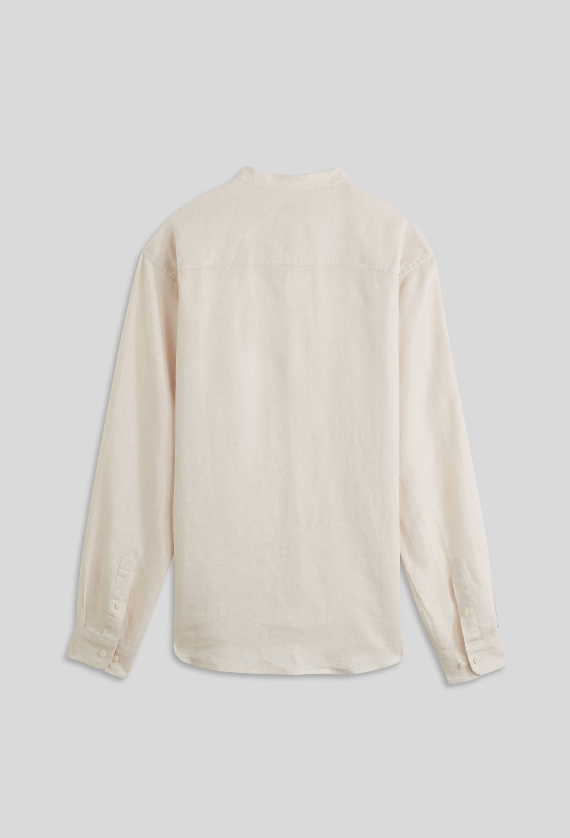 Chemise manches longues en lin, Beige clair, large image number 1.0