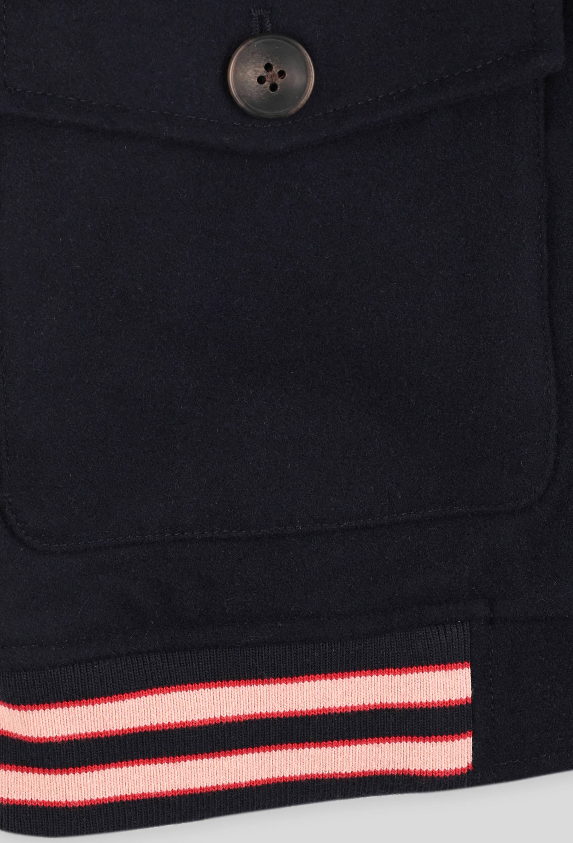 Manteau col sherpa, Bleu foncé, large image number 2