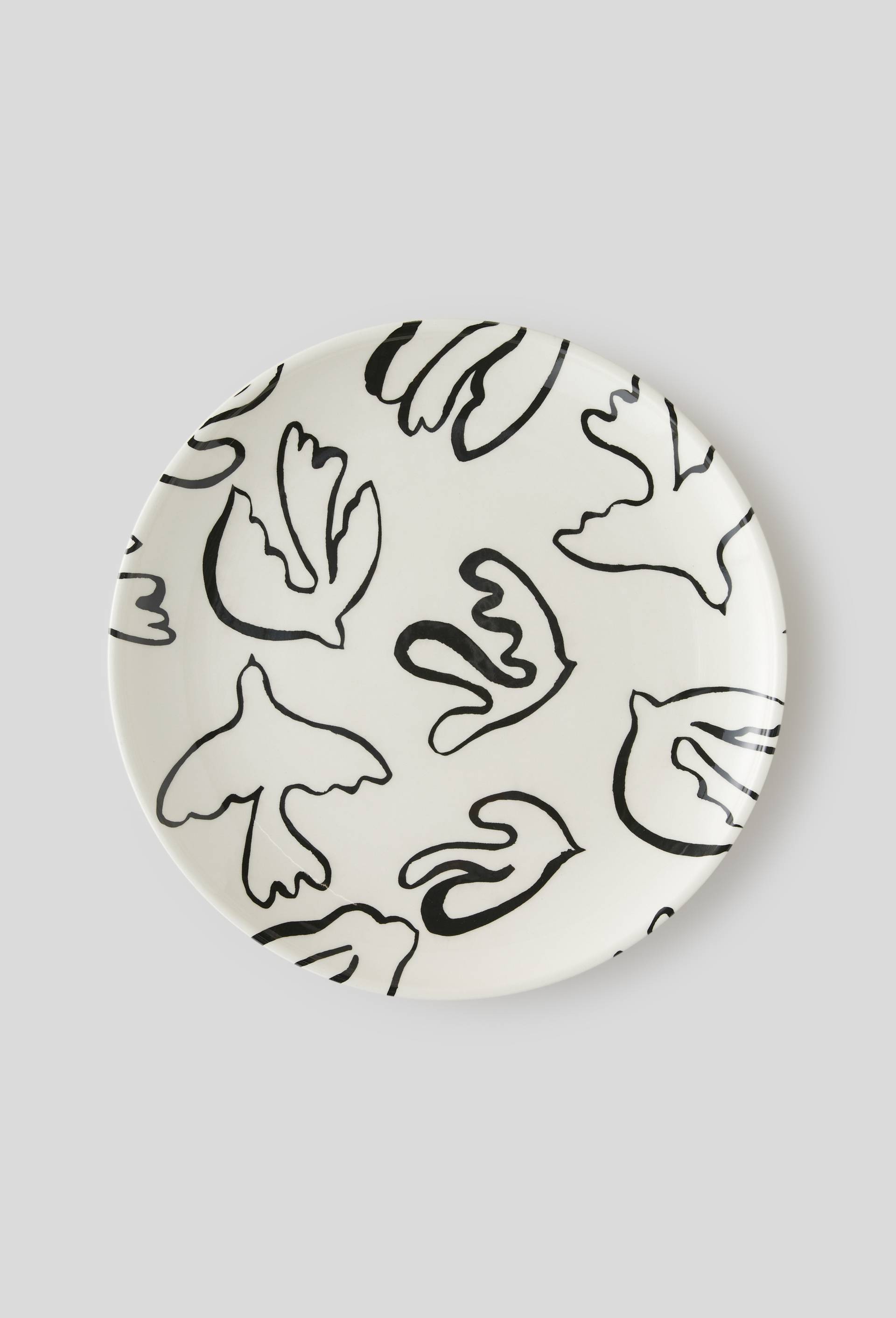 Assiette plate UCELLI, Ecru, large image number 0