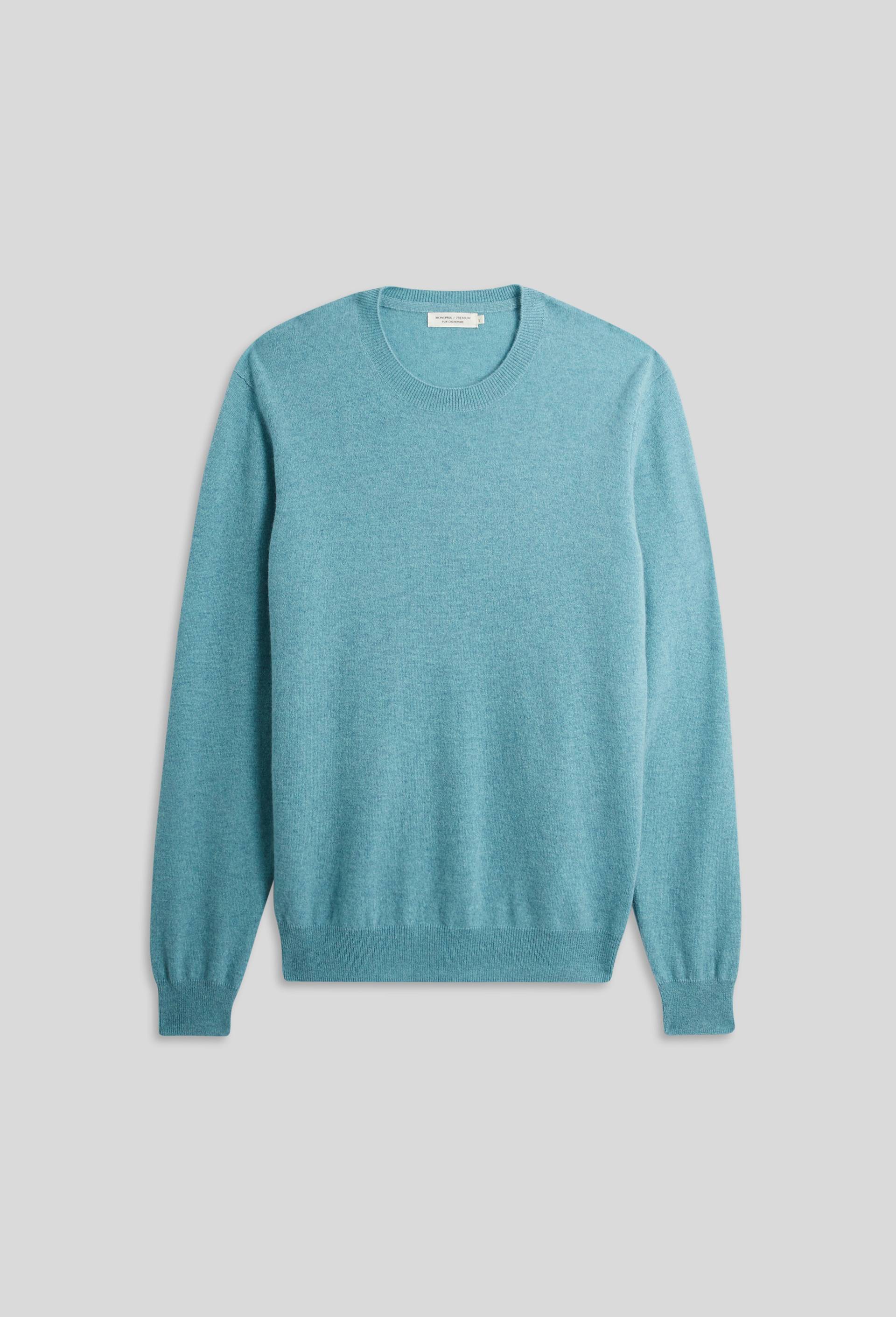 Pull en cachemire certifié Oekotex, BLEU, large image number 2.0