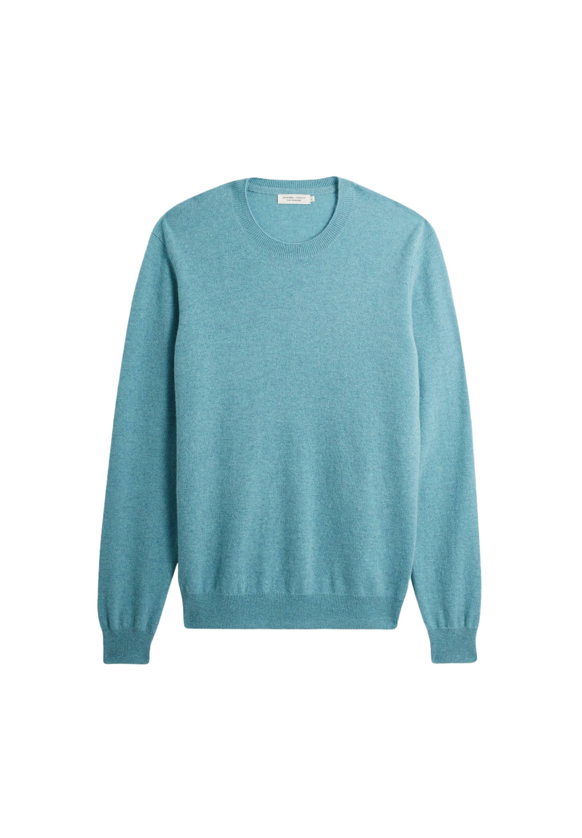 Pull en cachemire certifié Oekotex, BLEU, large image number 5