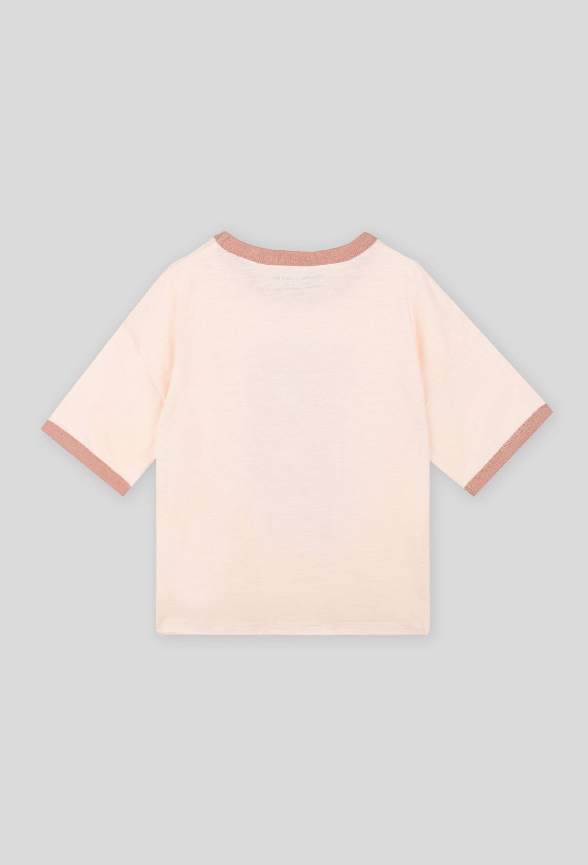 T-shirt manches courtes imprim{, Ecru, large image number 1.0