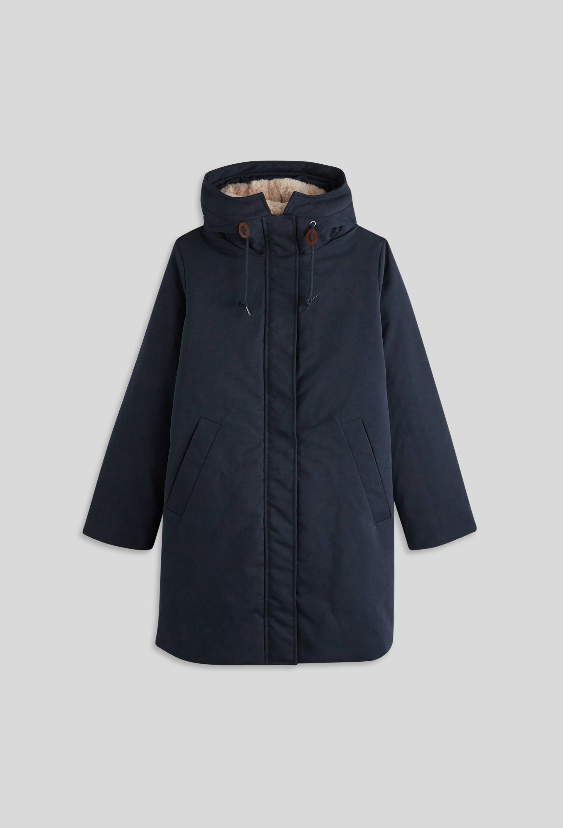 Parka doublure sherpa, Bleu fonc&eacute;, large image number 2