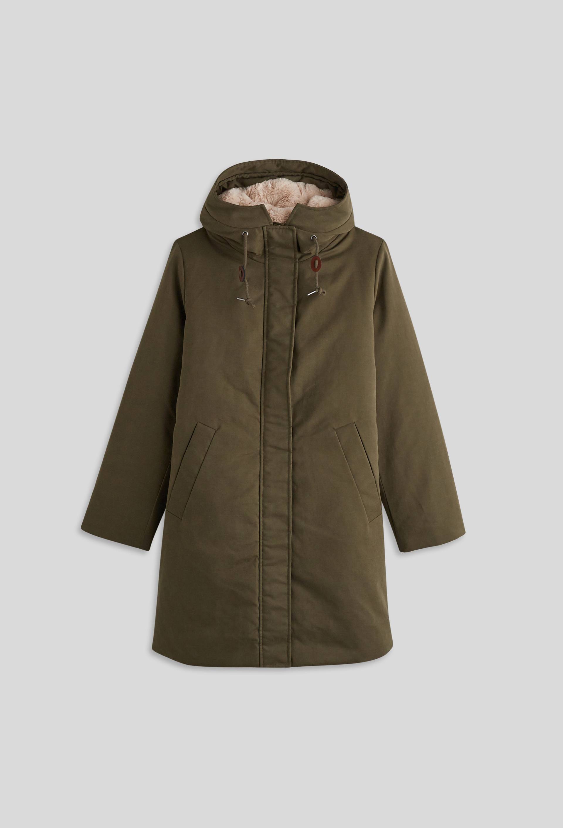 Parka doublure sherpa, Vert foncé, large image number 2