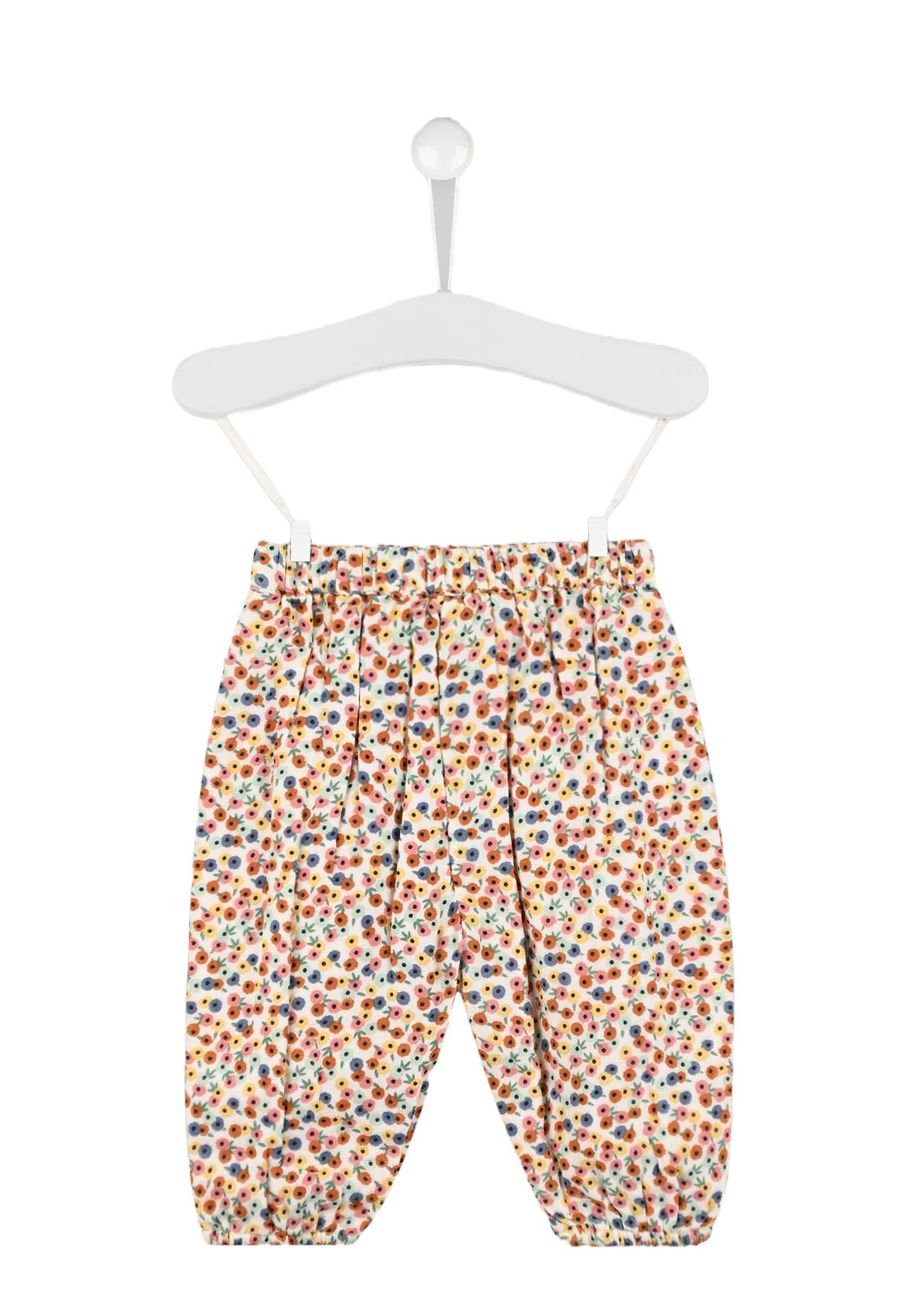 Pantalon en tissu couche organic et oekotex, Ecru, large image number 3.0