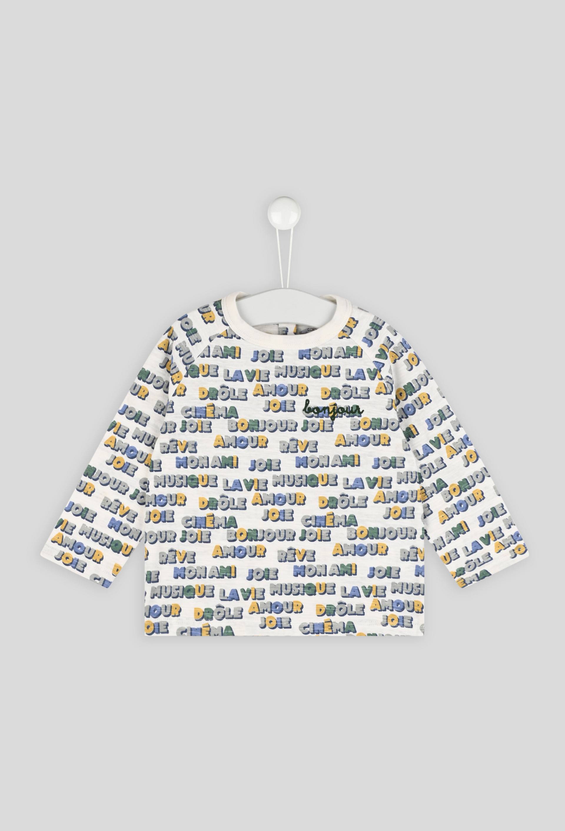 T-shirt manches longues, Bleu, large image number 0