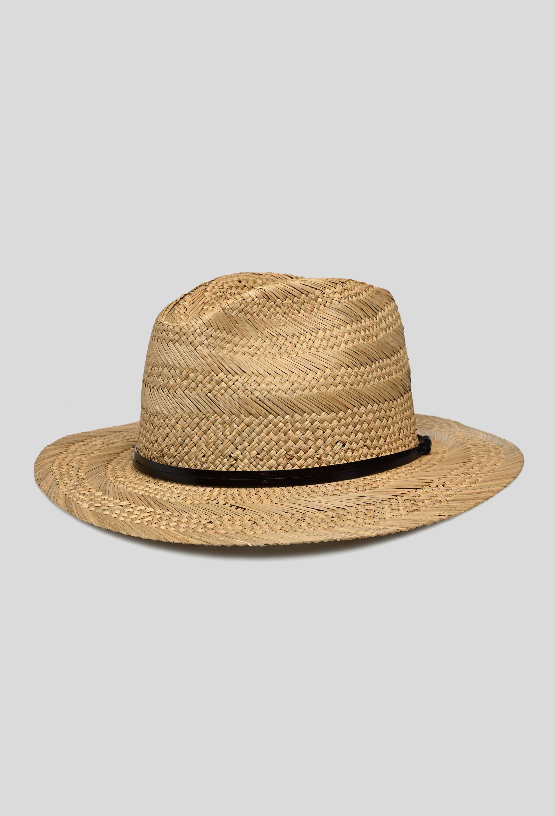Chapeau de paille Made In Italy, Beige clair, large image number 0