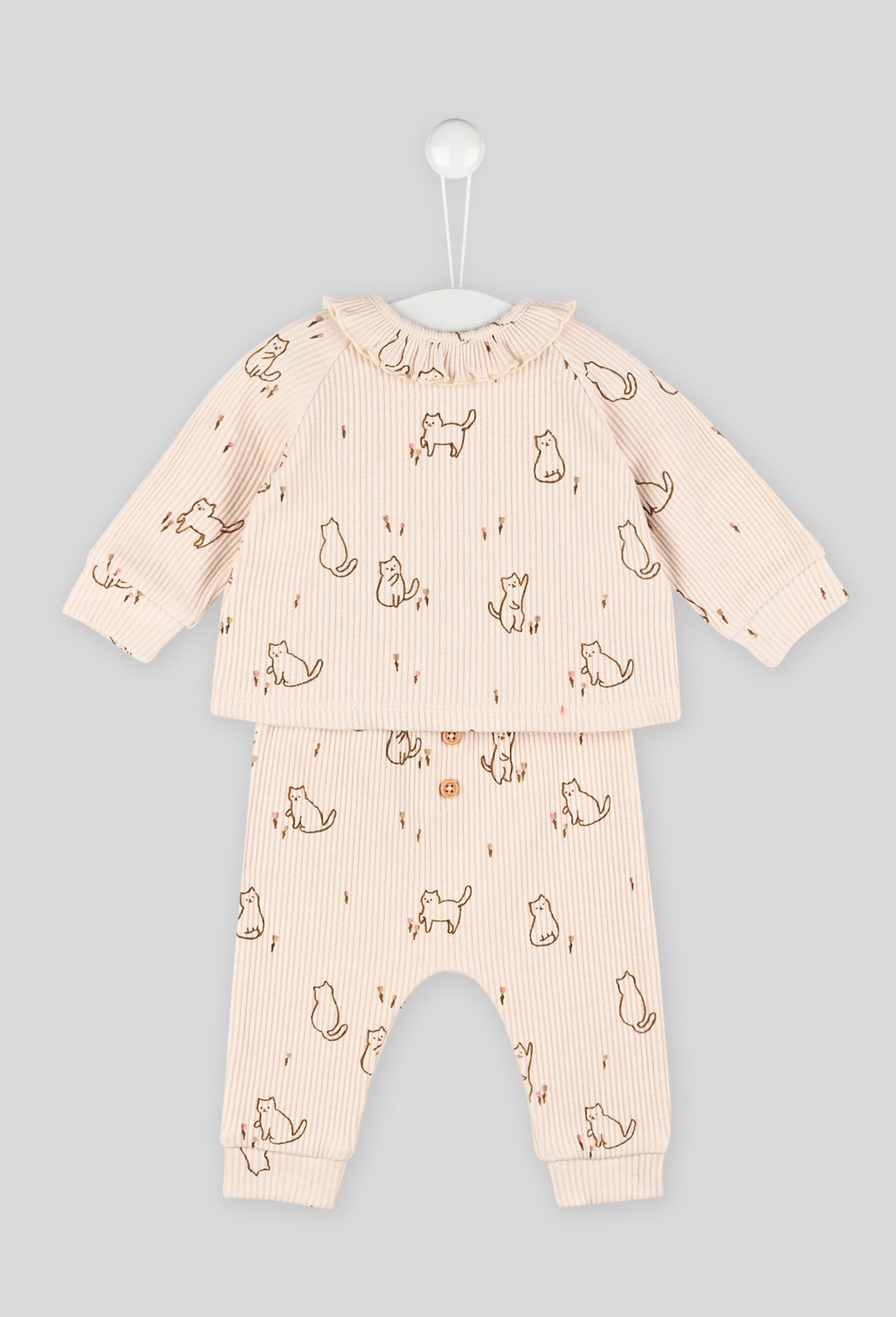 Ensemble certifié Oekotex, Beige clair, large image number 0
