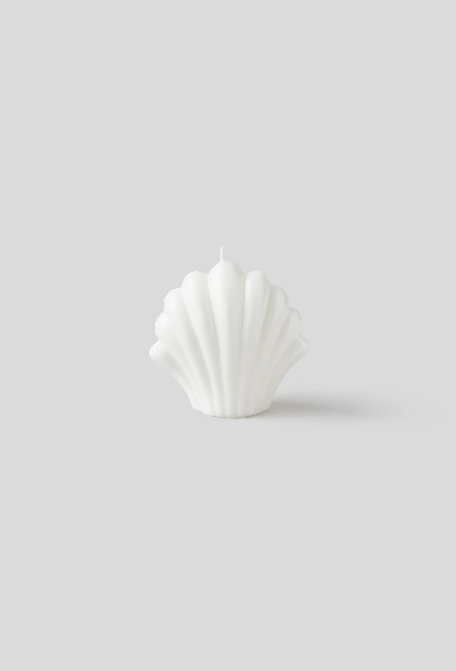 Bougie coquillage, Blanc, large image number 0.0