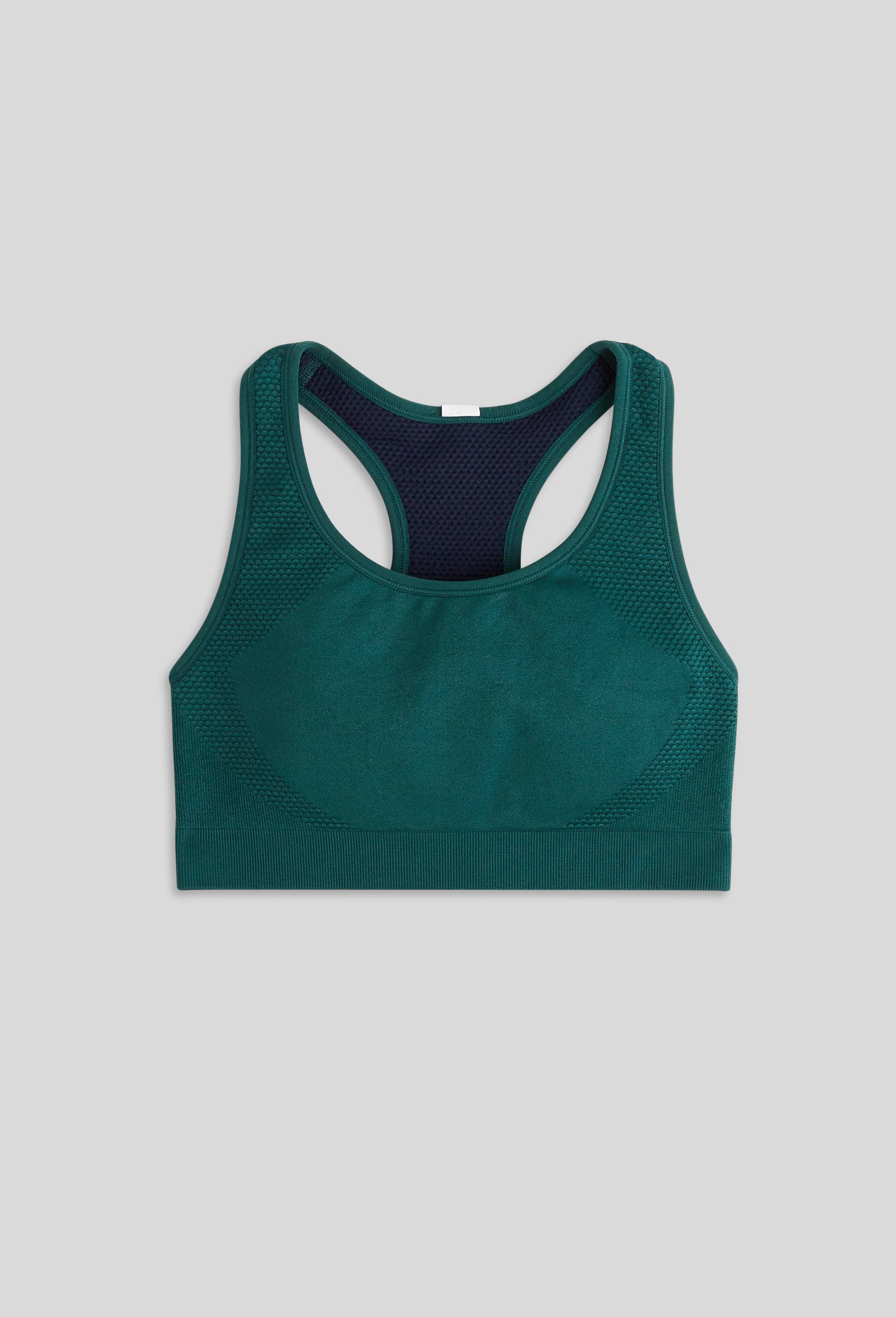 Brassière de sport réversible, certifiée OEKO-TEX, Bleu foncé, large image number 2.0